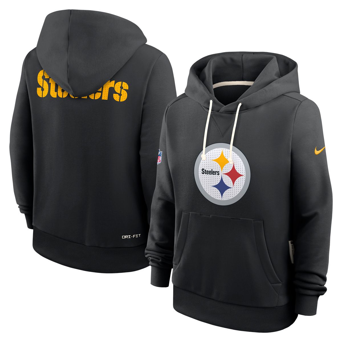 Pittsburgh Steelers Women's Nike Team Issue Sideline Pullover Hoodie 1 Pittsburgh Steelers Women's Nike Team Issue Sideline Pullover Hoodie