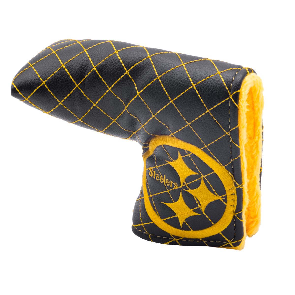 Pittsburgh Steelers Quilted Color Rush Blade Putter Cover