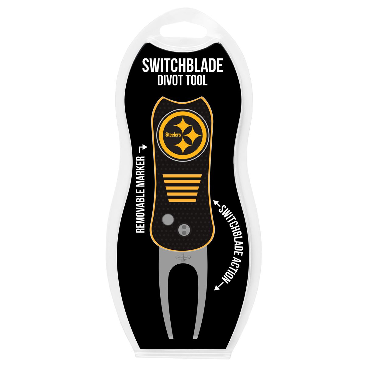 Pittsburgh Steelers Color Rush Switchblade Divot Tool 1 Pittsburgh Steelers Color Rush Switchblade Divot Tool