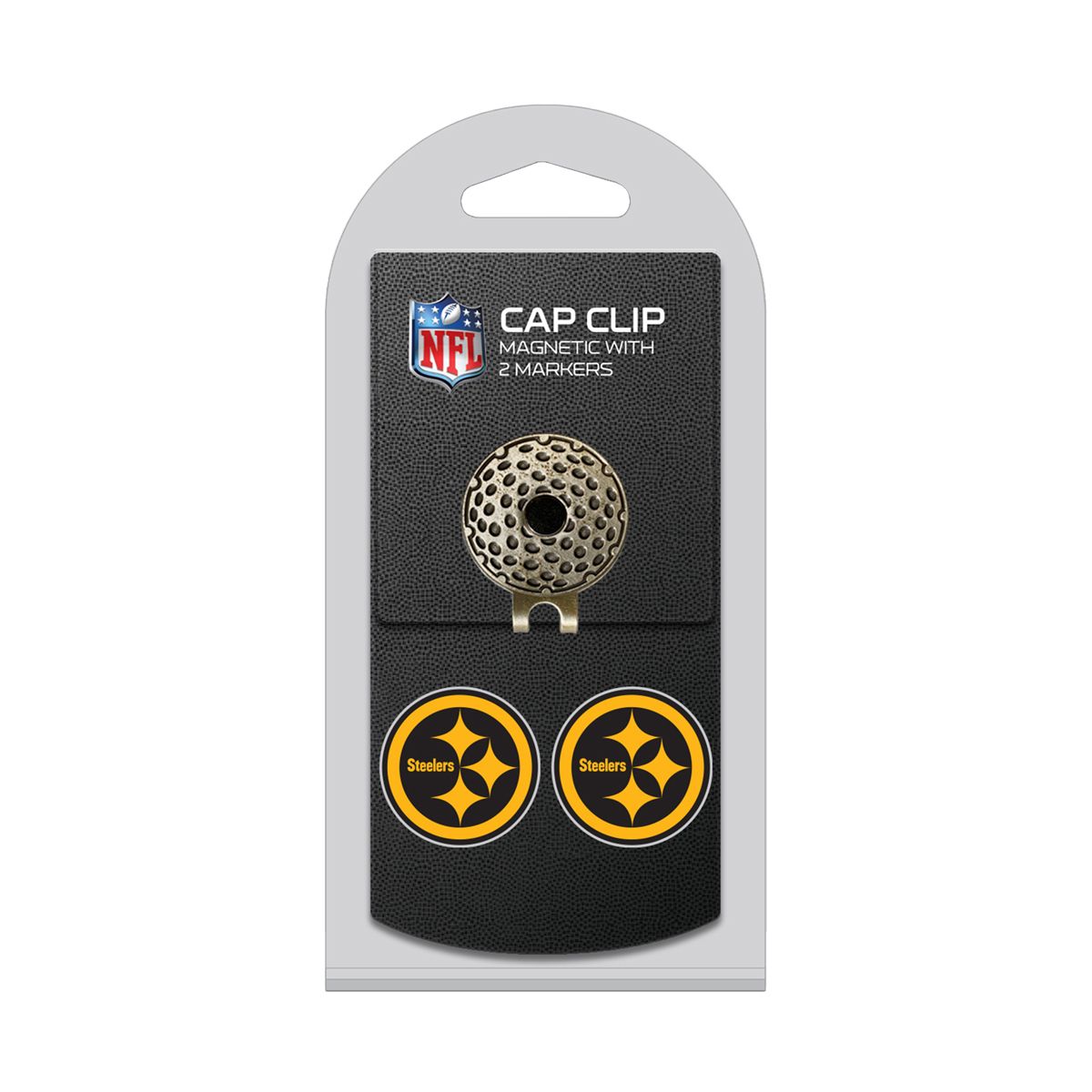Pittsburgh Steelers Color Rush Cap Clip and Golf Ball Markers 5 Pittsburgh Steelers Color Rush Cap Clip and Golf Ball Markers