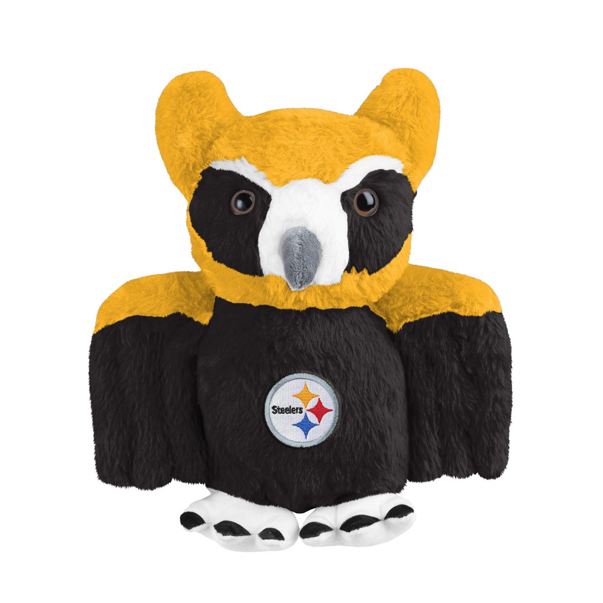 Pittsburgh Steelers 10" Owl Plush 2 Pittsburgh Steelers 10" Owl Plush