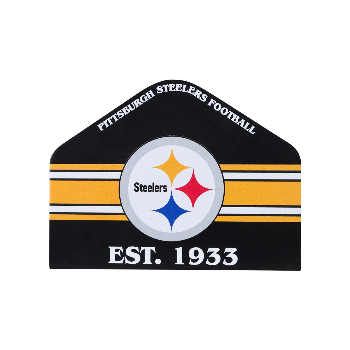 Pittsburgh Steelers Team Stripe Napkin Holder 2 Pittsburgh Steelers Team Stripe Napkin Holder