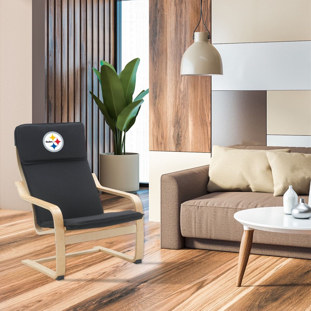 Pittsburgh Steelers Bentwood Chair 4 Pittsburgh Steelers Bentwood Chair