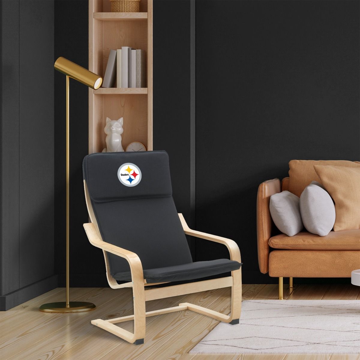 Pittsburgh Steelers Bentwood Chair 5 Pittsburgh Steelers Bentwood Chair