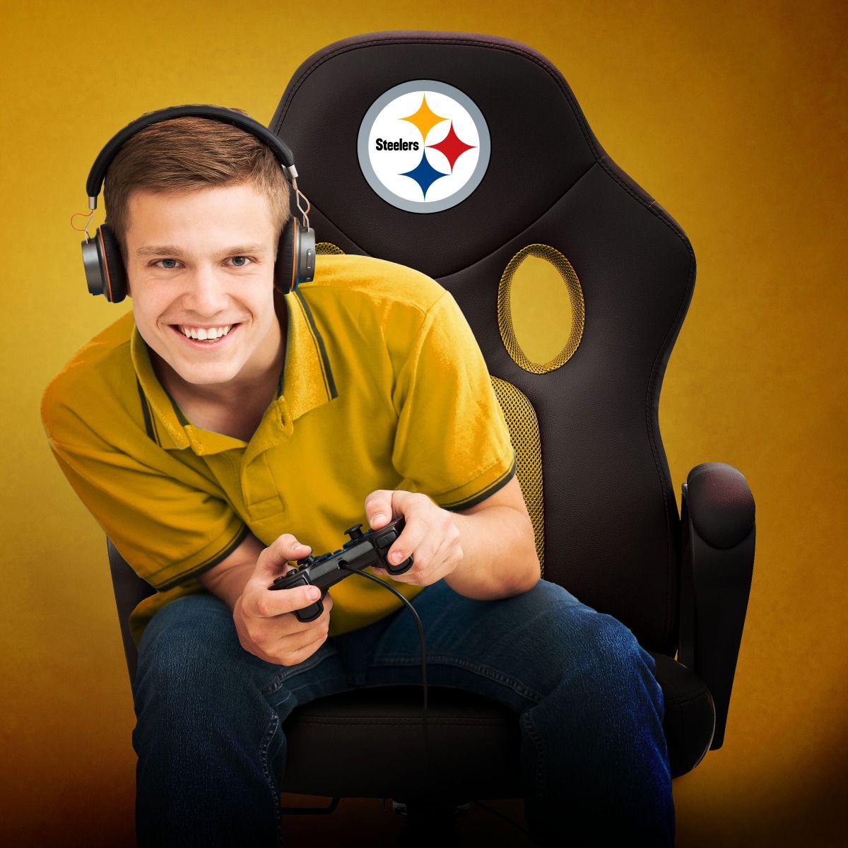 Pittsburgh Steelers Vision Game Chair 3 Pittsburgh Steelers Vision Game Chair