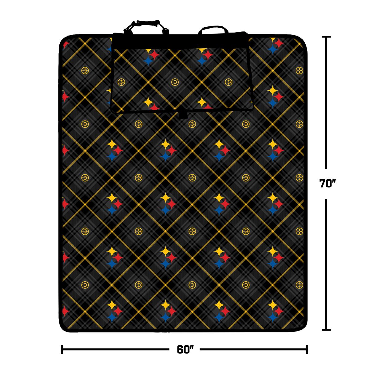 Pittsburgh Steelers Crossing Picnic Blanket 4 Pittsburgh Steelers Crossing Picnic Blanket