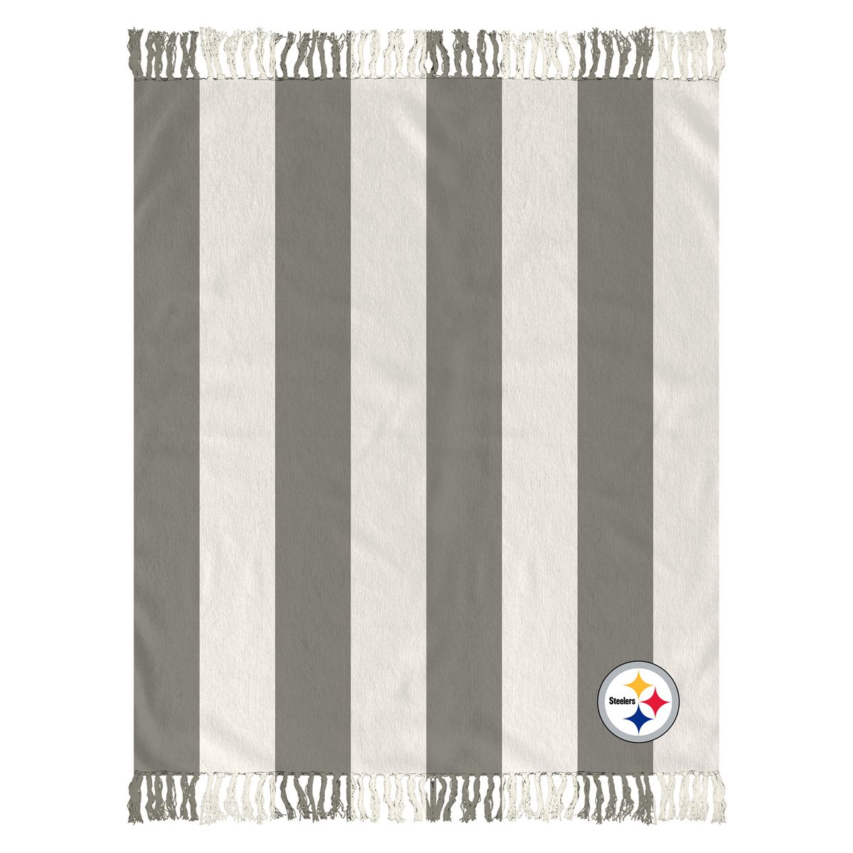Pittsburgh Steelers Primary Logo Woven Beach Blanket 8 Pittsburgh Steelers Primary Logo Woven Beach Blanket