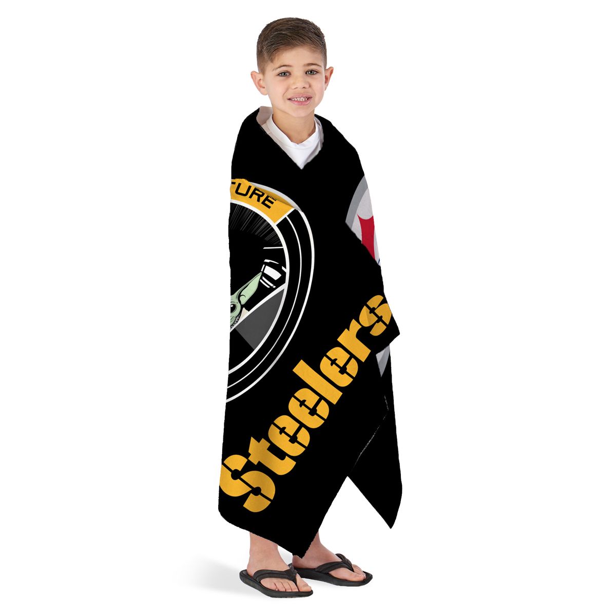 Pittsburgh Steelers Cloud Hugger The Child Double Towel 4 Pittsburgh Steelers Cloud Hugger The Child Double Towel