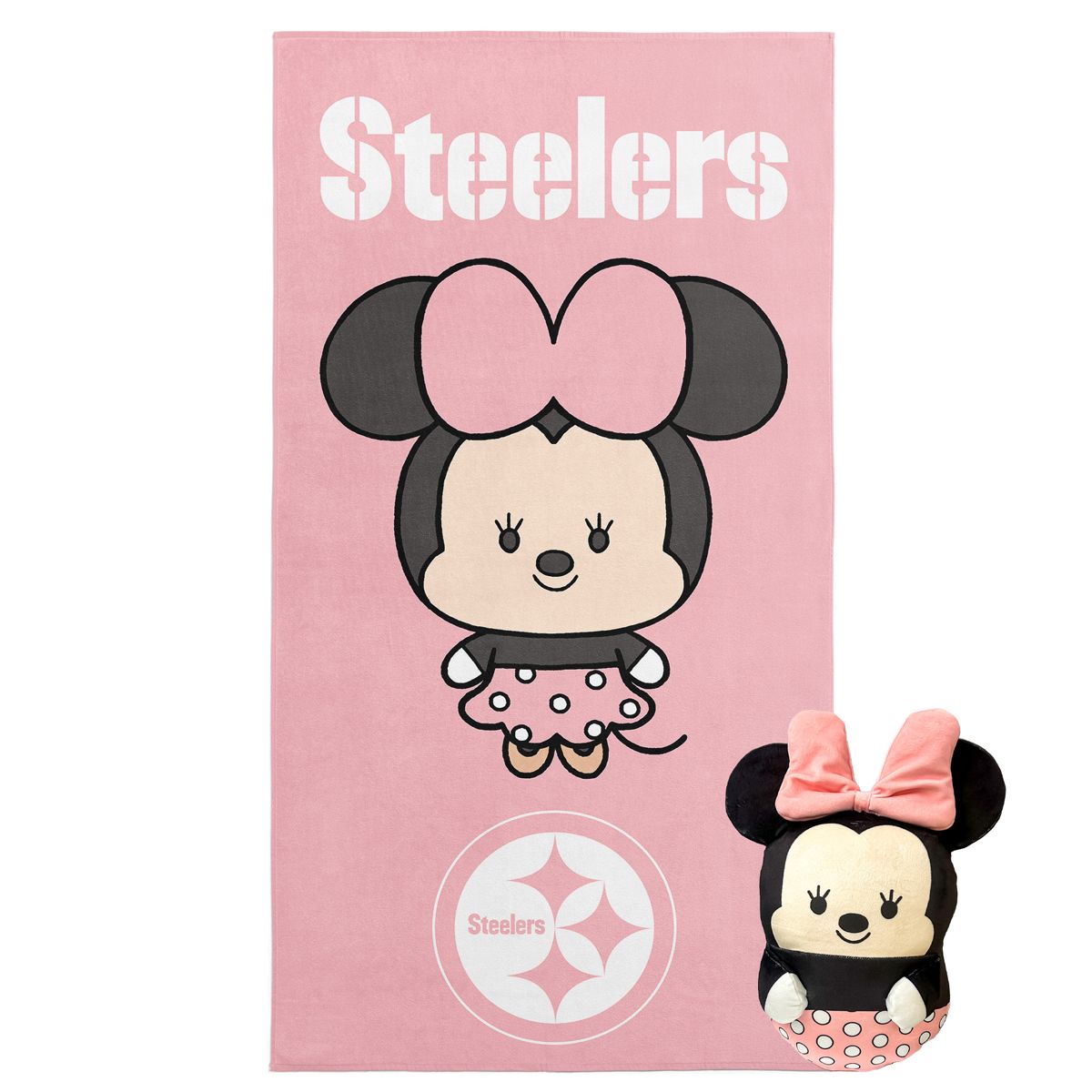Pittsburgh Steelers Cloud Hugger Minnie Puddles Towel 16 Pittsburgh Steelers Cloud Hugger Minnie Puddles Towel