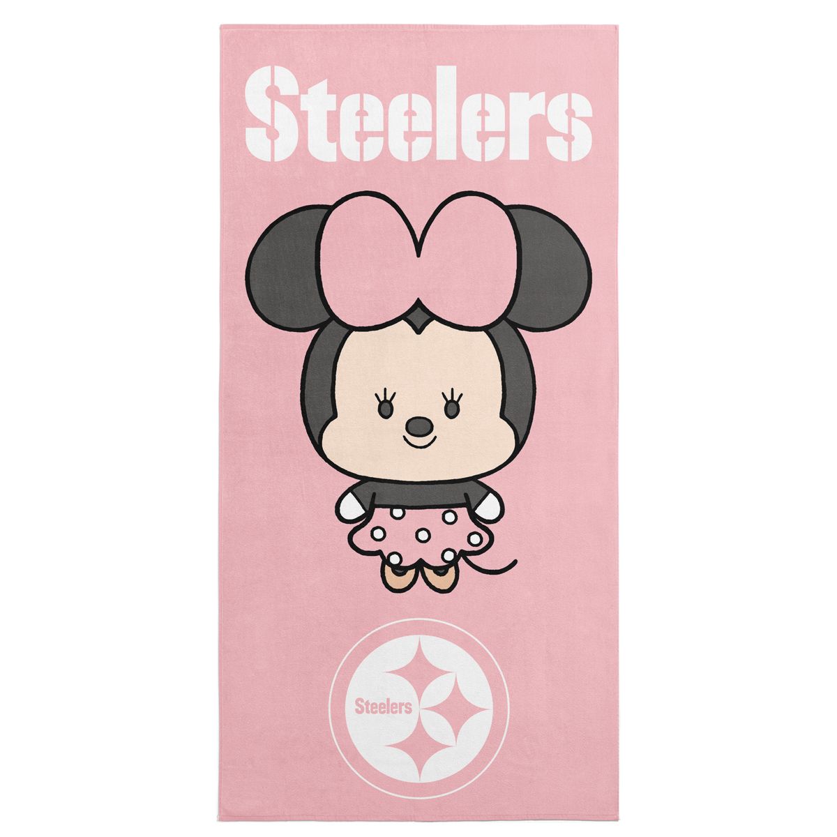 Pittsburgh Steelers Cloud Hugger Minnie Puddles Towel 3 Pittsburgh Steelers Cloud Hugger Minnie Puddles Towel