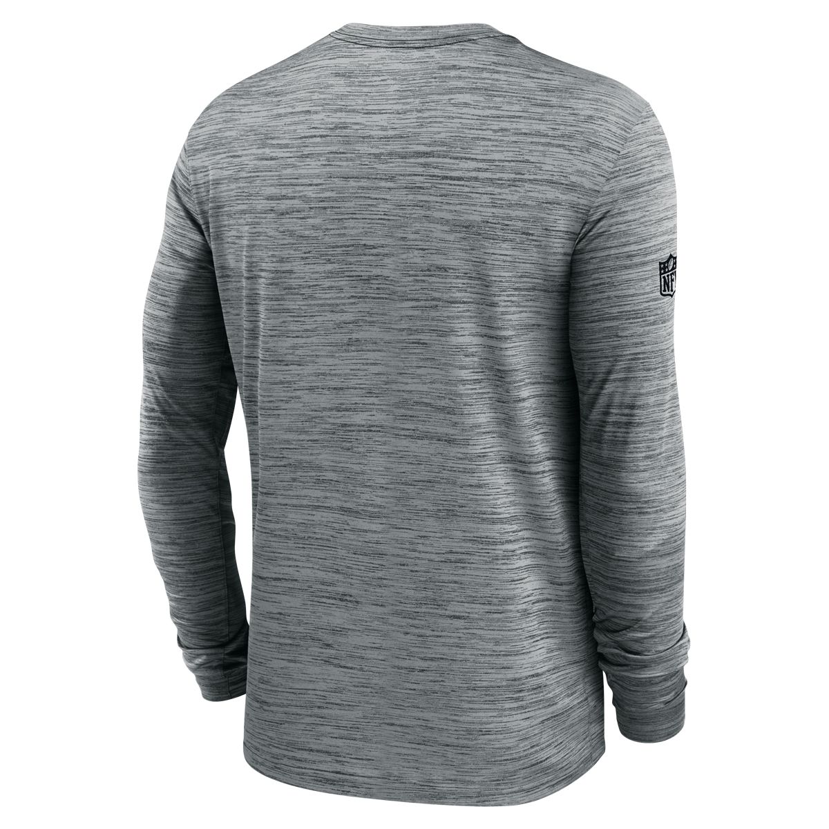 Pittsburgh Steelers Men's Nike Sideline Velocity Grey Long Sleeve T-Shirt 2 Pittsburgh Steelers Men's Nike Sideline Velocity Grey Long Sleeve T-Shirt
