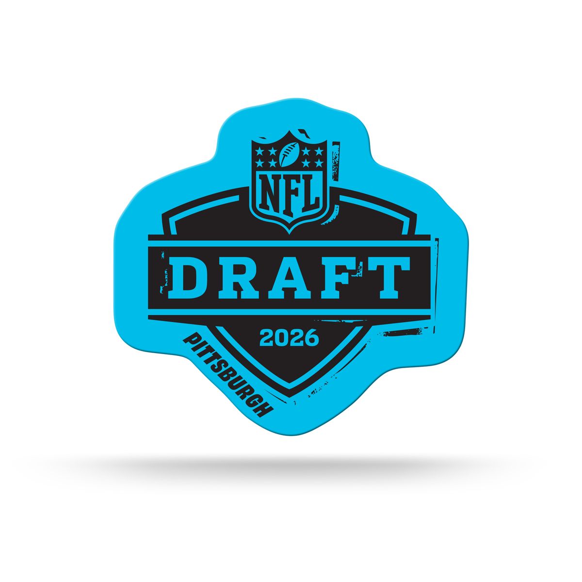 Pittsburgh Steelers Draft Pittsburgh Black and Blue Magnet