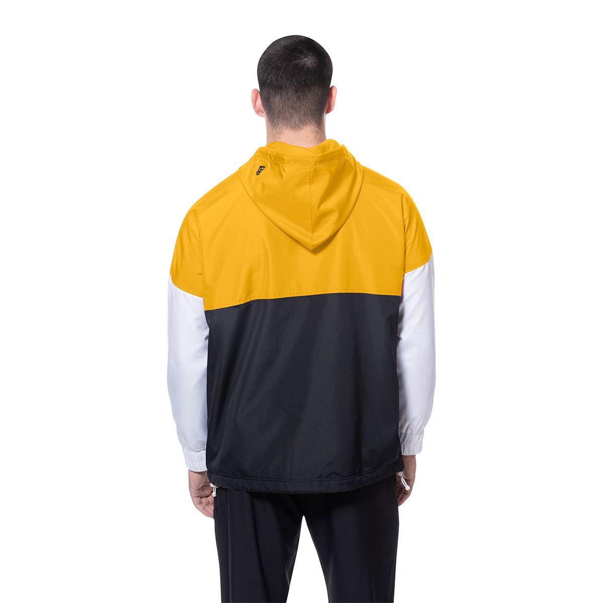 Pittsburgh Steelers Men's New Era Color Blocked Full Zip Windbreaker 2 Pittsburgh Steelers Men's New Era Color Blocked Full Zip Windbreaker