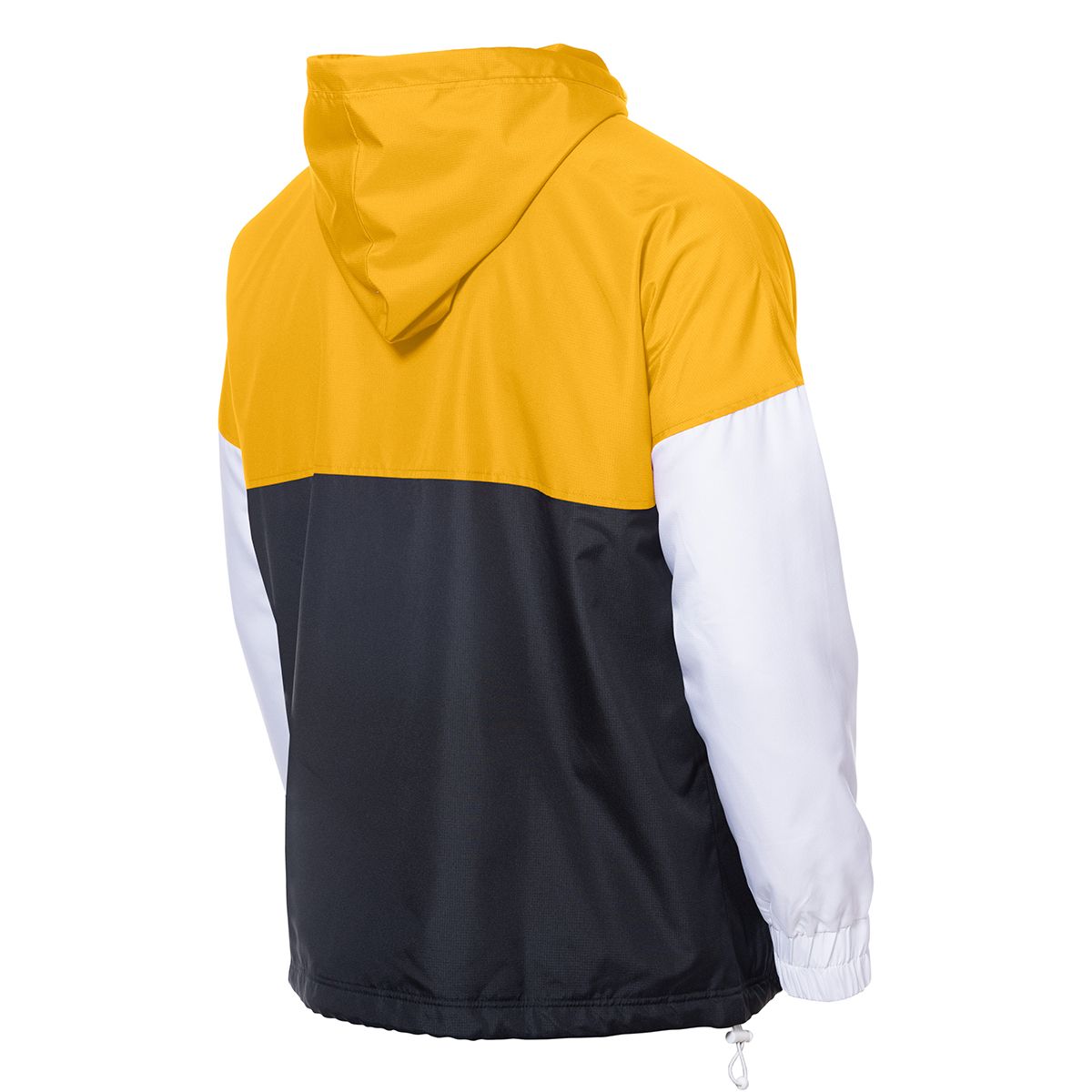 Pittsburgh Steelers Men's New Era Color Blocked Full Zip Windbreaker 4 Pittsburgh Steelers Men's New Era Color Blocked Full Zip Windbreaker