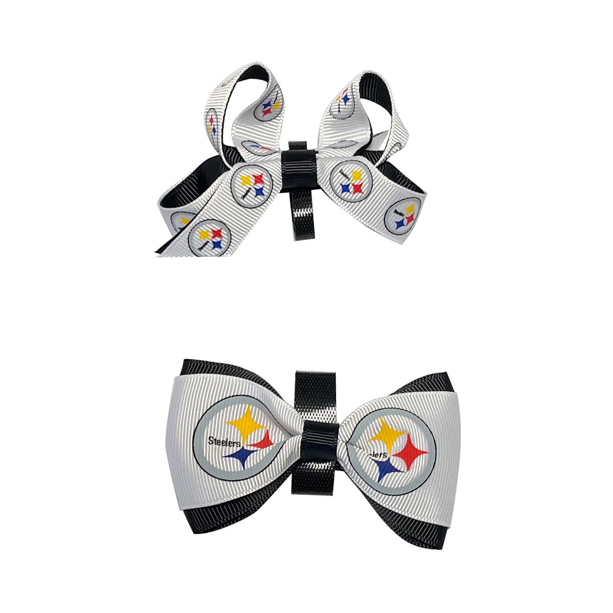 Pittsburgh Steelers Pet Bow - 2pk