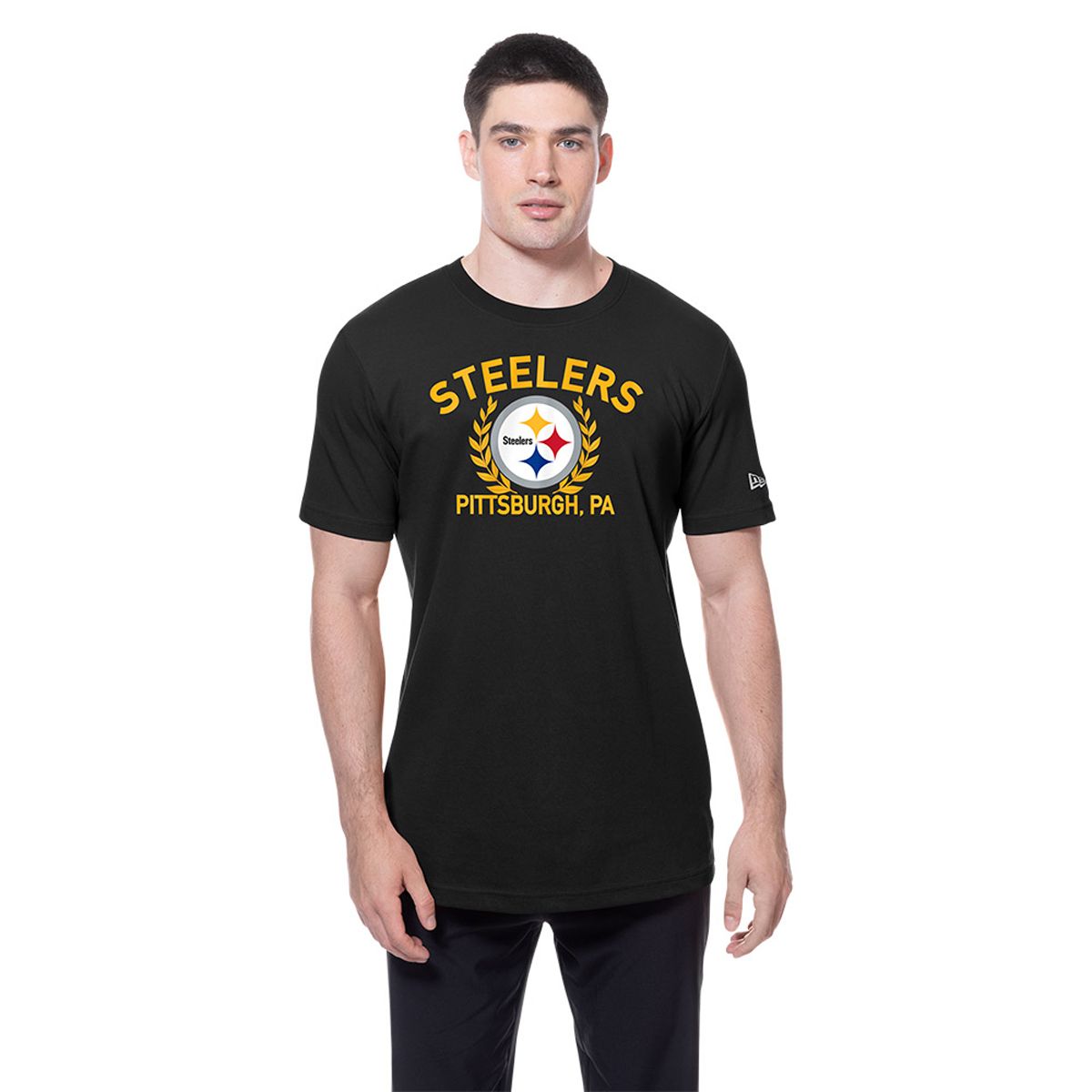 Pittsburgh Steelers Men's New Era Draft Short Sleeve T-Shirt 3 Pittsburgh Steelers Men's New Era Draft Short Sleeve T-Shirt