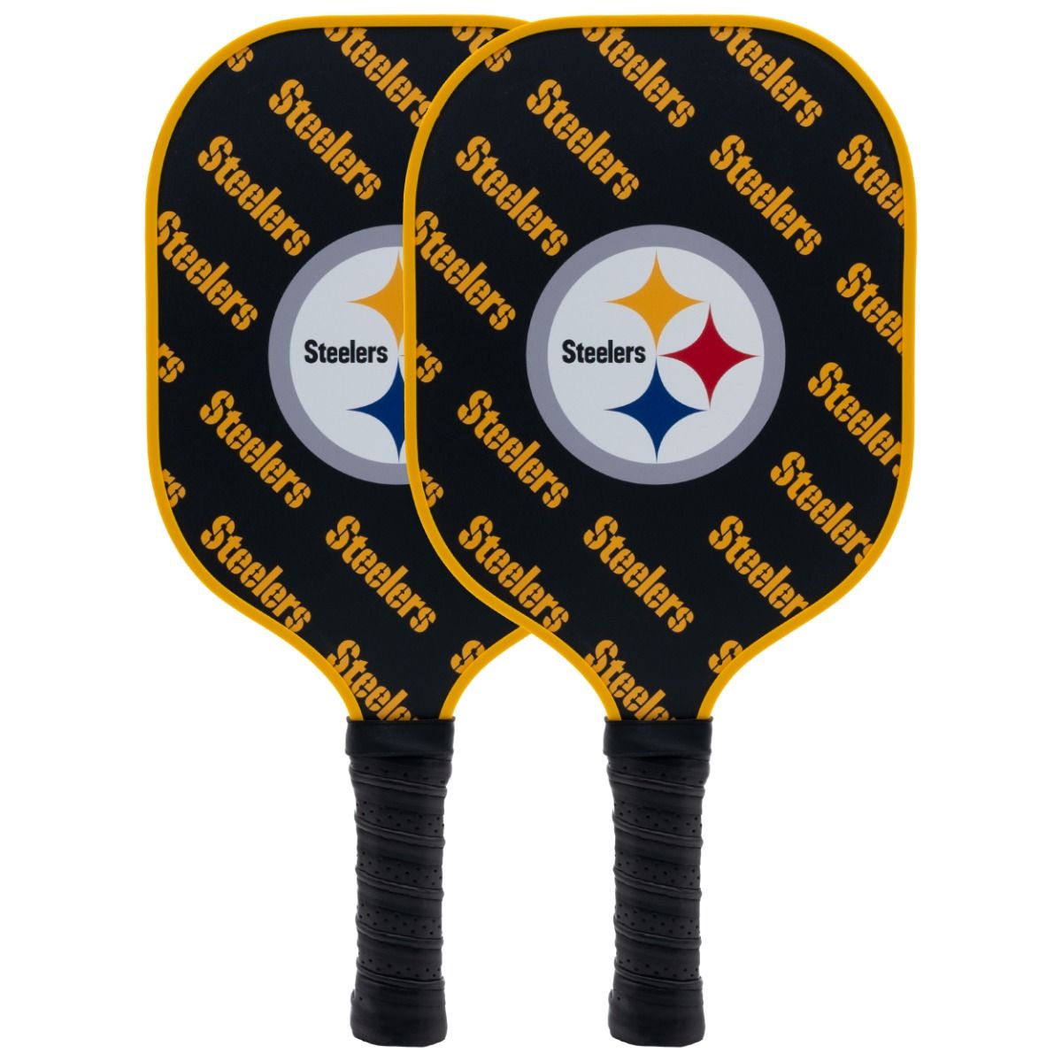 Pittsburgh Steelers Pickle Ball Set Case With Paddles and Balls 2 Pittsburgh Steelers Pickle Ball Set Case With Paddles and Balls