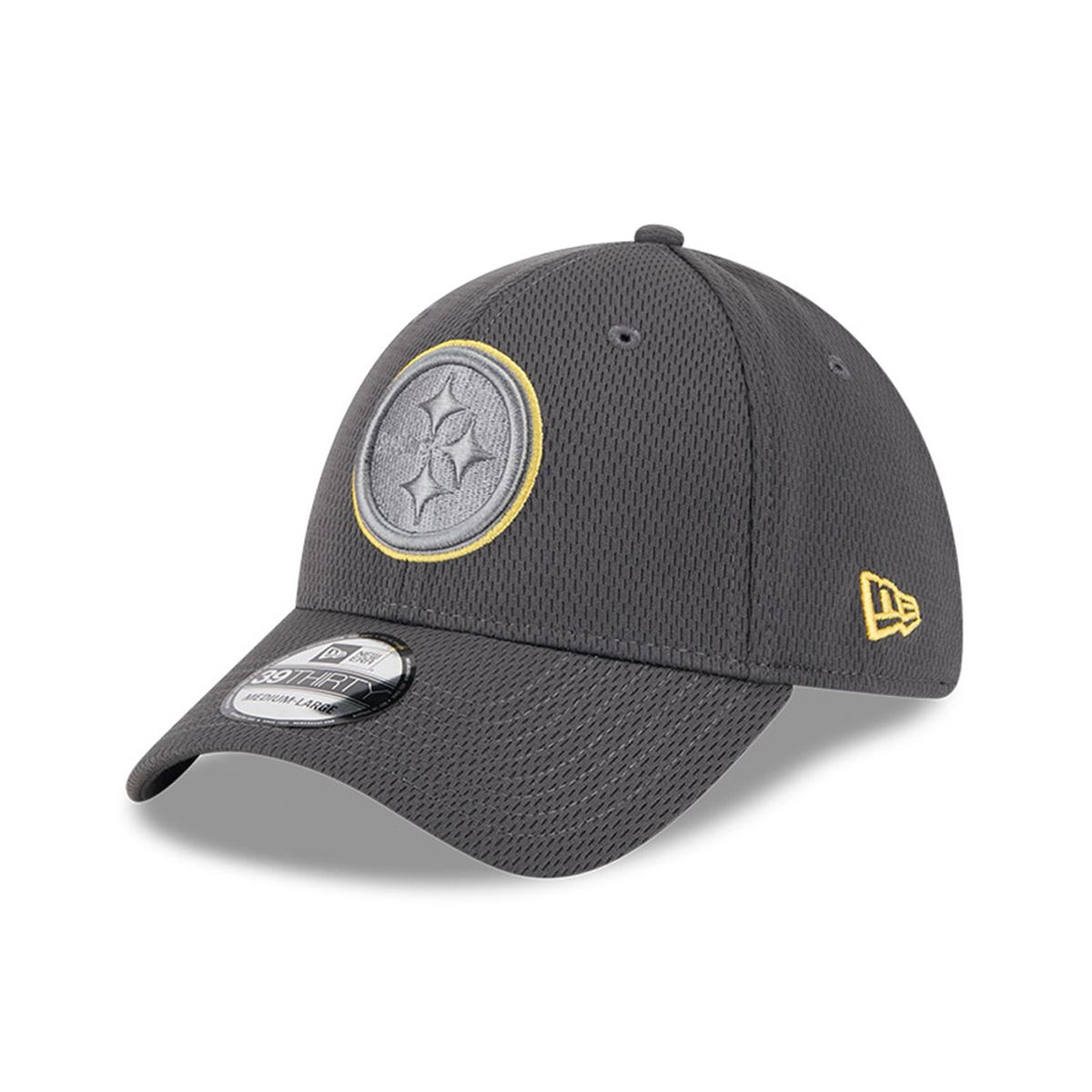 Pittsburgh Steelers Men's New Era 39THIRTY Dashmark Hat 1 Pittsburgh Steelers Men's New Era 39THIRTY Dashmark Hat