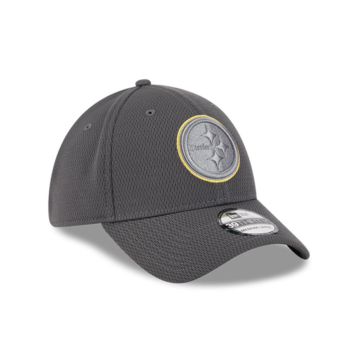 Pittsburgh Steelers Men's New Era 39THIRTY Dashmark Hat 3 Pittsburgh Steelers Men's New Era 39THIRTY Dashmark Hat