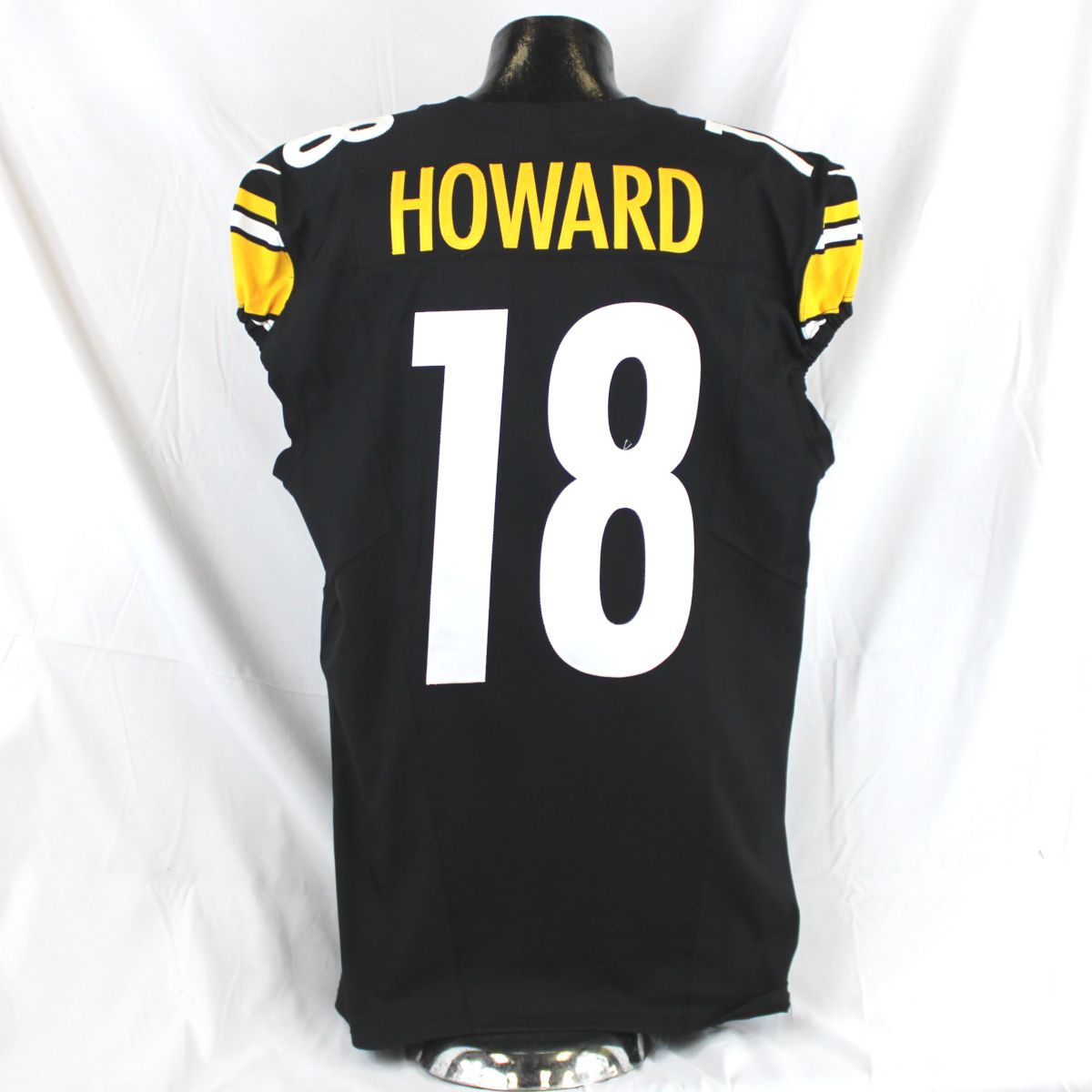 Pittsburgh Steelers #18 Will Howard Home Game Worn Jersey* AFC Wild Card Game 7 Pittsburgh Steelers #18 Will Howard Home Game Worn Jersey* AFC Wild Card Game