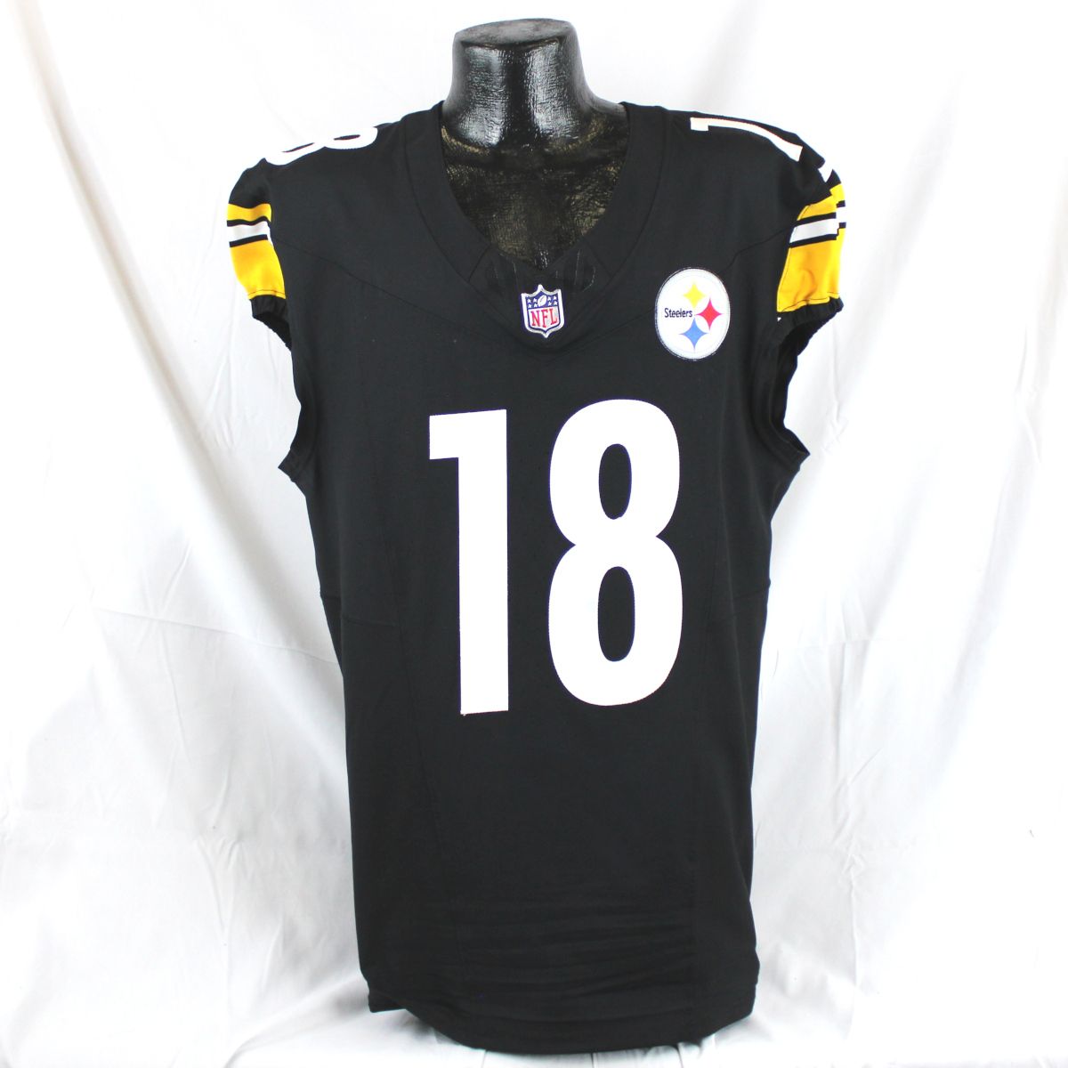 Pittsburgh Steelers #18 Will Howard Home Game Worn Jersey* AFC Wild Card Game