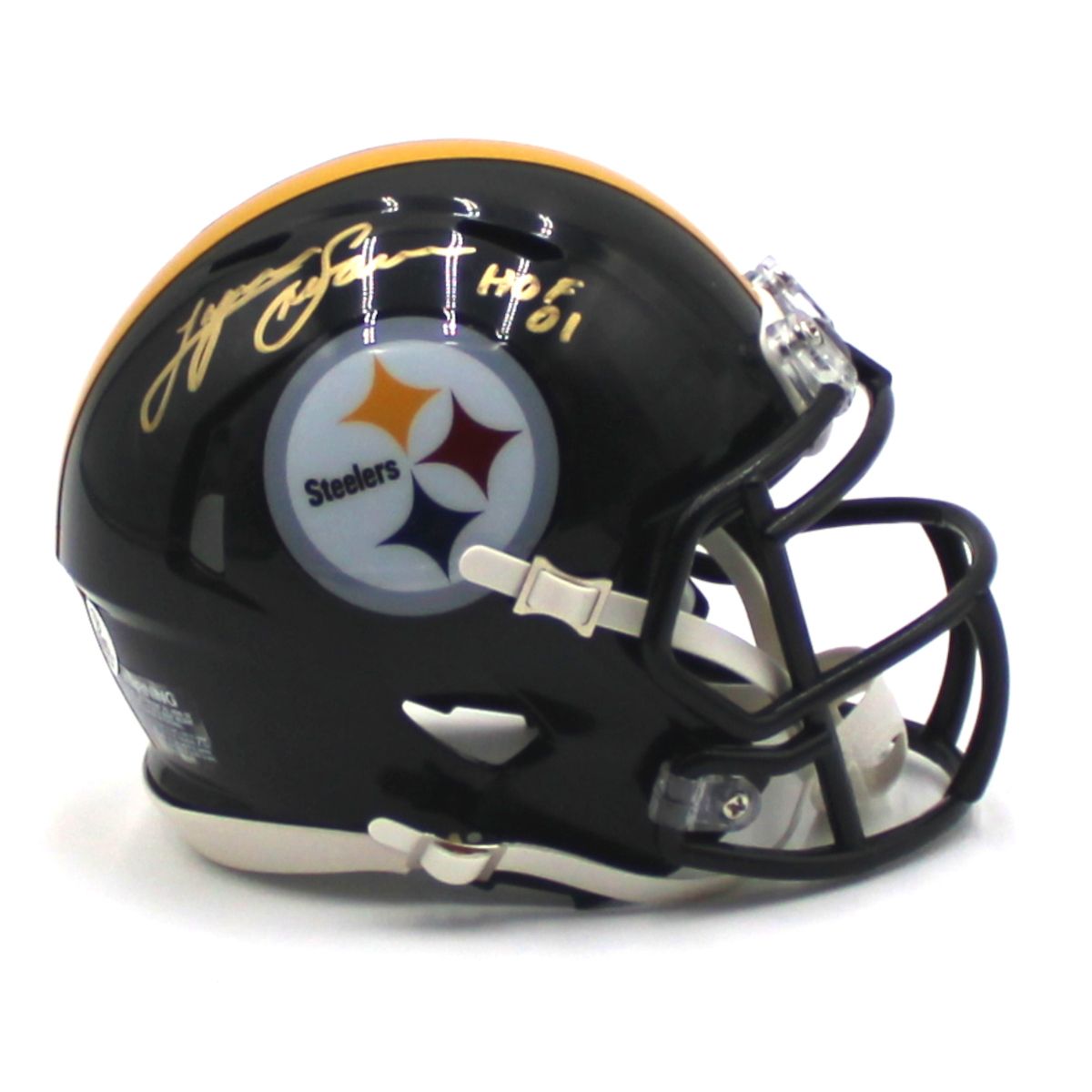 Pittsburgh Steelers #88 Lynn Swann Autographed Riddell Speed Mini Helmet