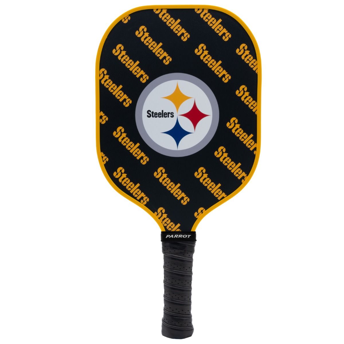 Pittsburgh Steelers Pickleball Paddle Parrot Carbon Fiber 12MM
