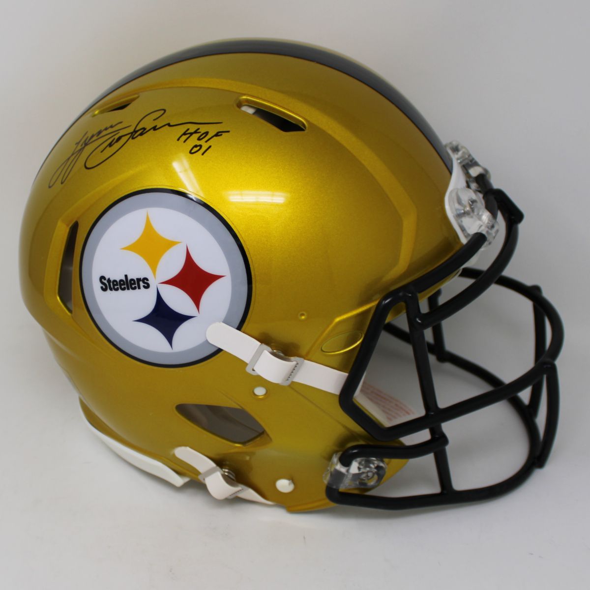 Pittsburgh Steelers #88 Lynn Swann Autographed Riddell Authentic Speed Flash Full-Size Helmet