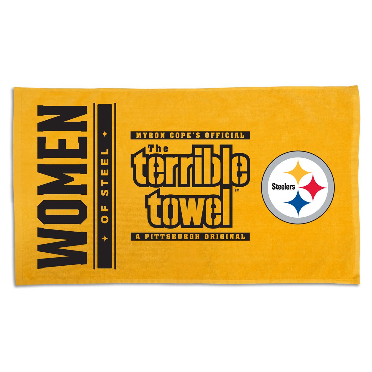 Pittsburgh Steelers Women Of Steel Terrible Towel® 12 Pittsburgh Steelers Women Of Steel Terrible Towel®
