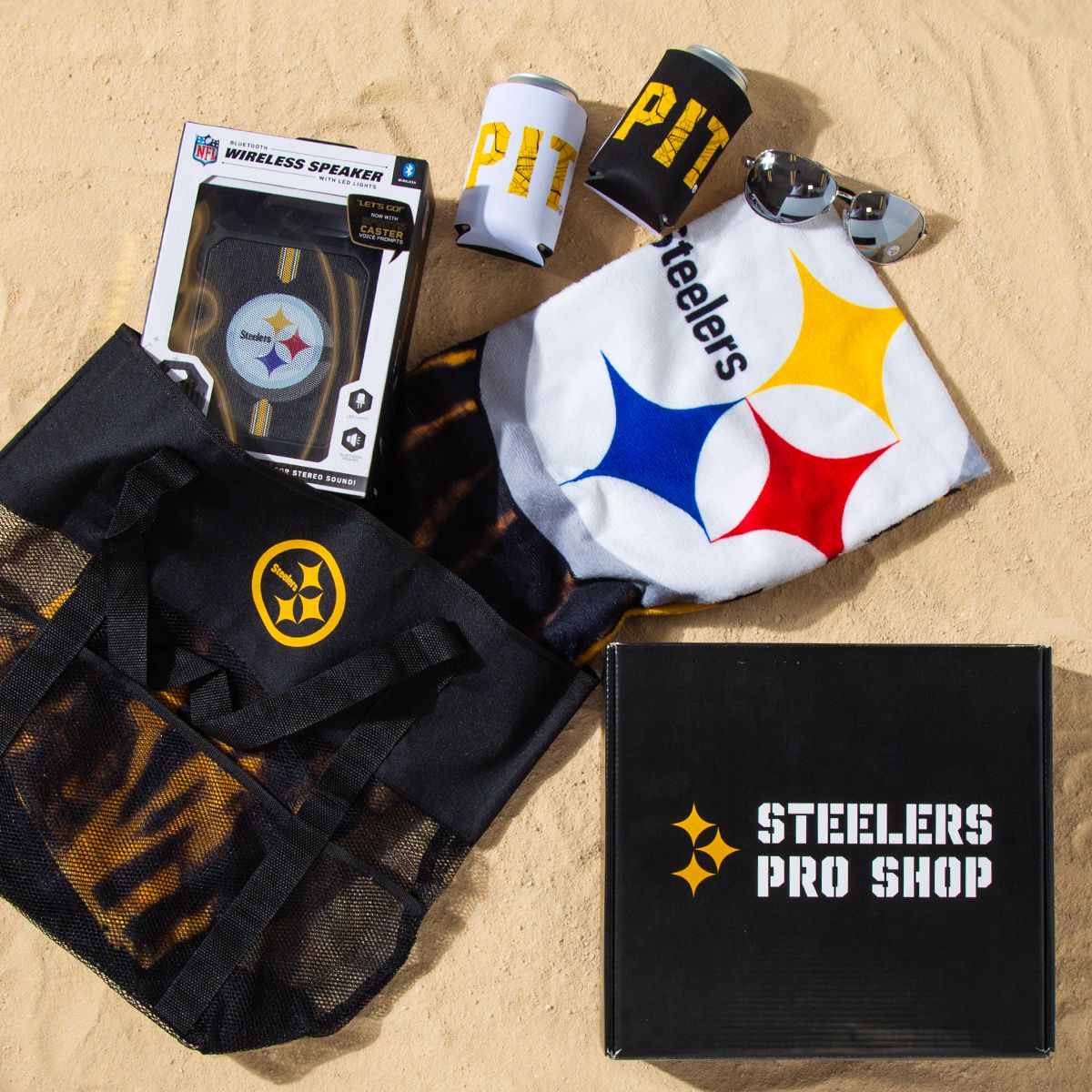 Pittsburgh Steelers Beach Gift Box