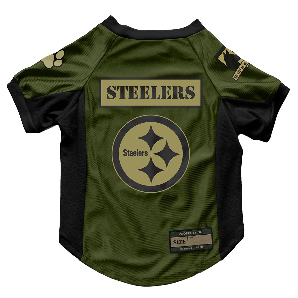 Pittsburgh Steelers Valor Pet Jersey