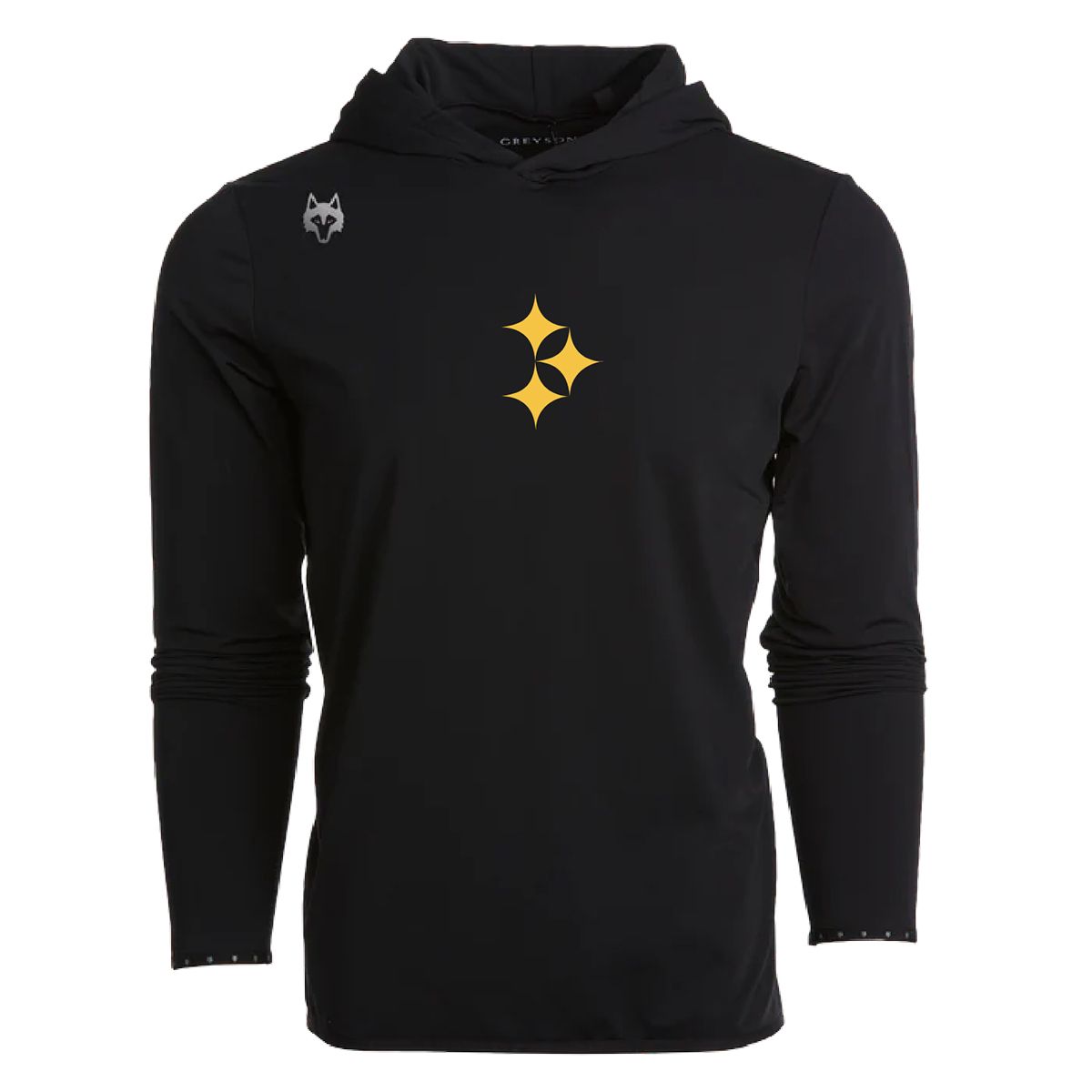 Pittsburgh Steelers Men's Greyson Colorado Hooded Long Sleeve T-Shirt 3 Pittsburgh Steelers Men's Greyson Colorado Hooded Long Sleeve T-Shirt