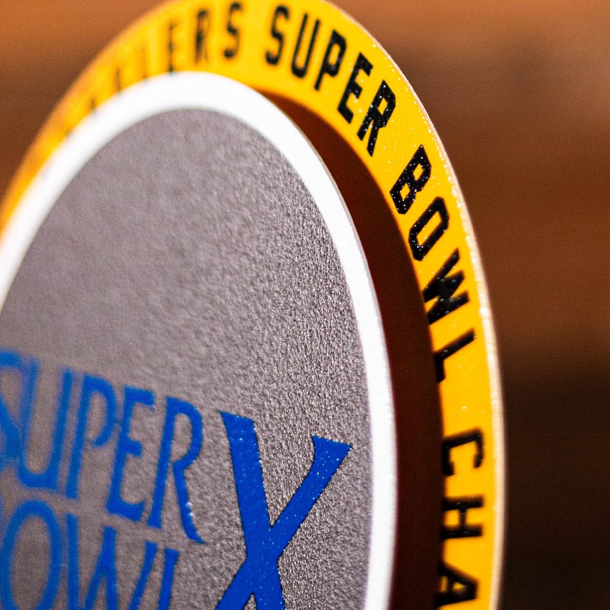 Pittsburgh Steelers Double Play 8in Superbowl X Sign 4 Pittsburgh Steelers Double Play 8in Superbowl X Sign