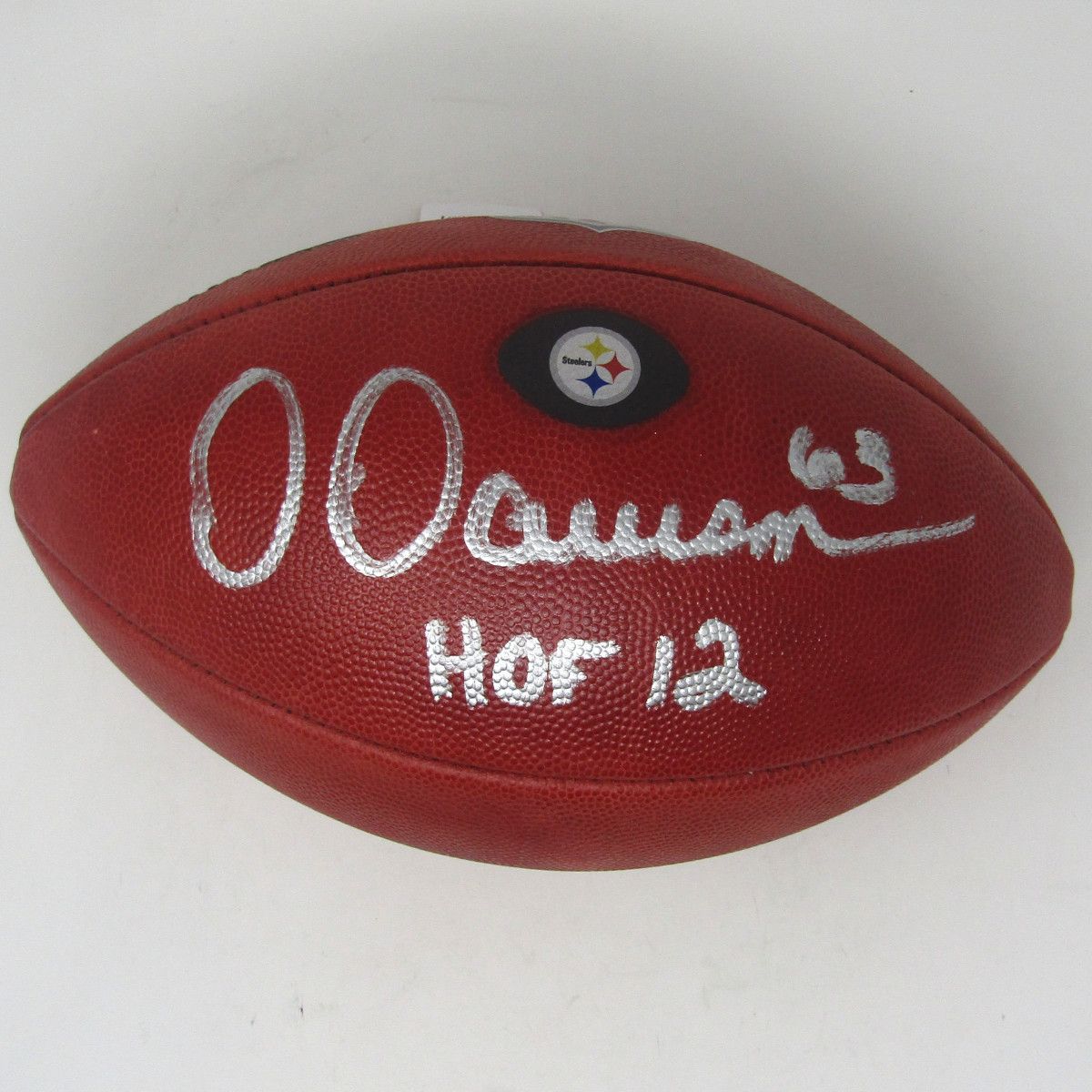 Pittsburgh Steelers #63 Dermontti Dawson Autographed Authentic “The Duke” NFL Football