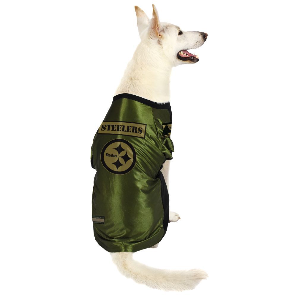 Pittsburgh Steelers Big Personalized Valor Pet Stretch Jersey 3 Pittsburgh Steelers Big Personalized Valor Pet Stretch Jersey