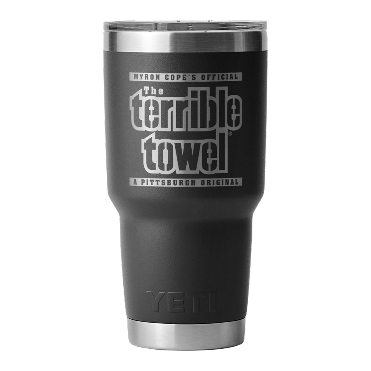 Pittsburgh Steelers 30oz Terrible Towel® Yeti Rambler Tumbler