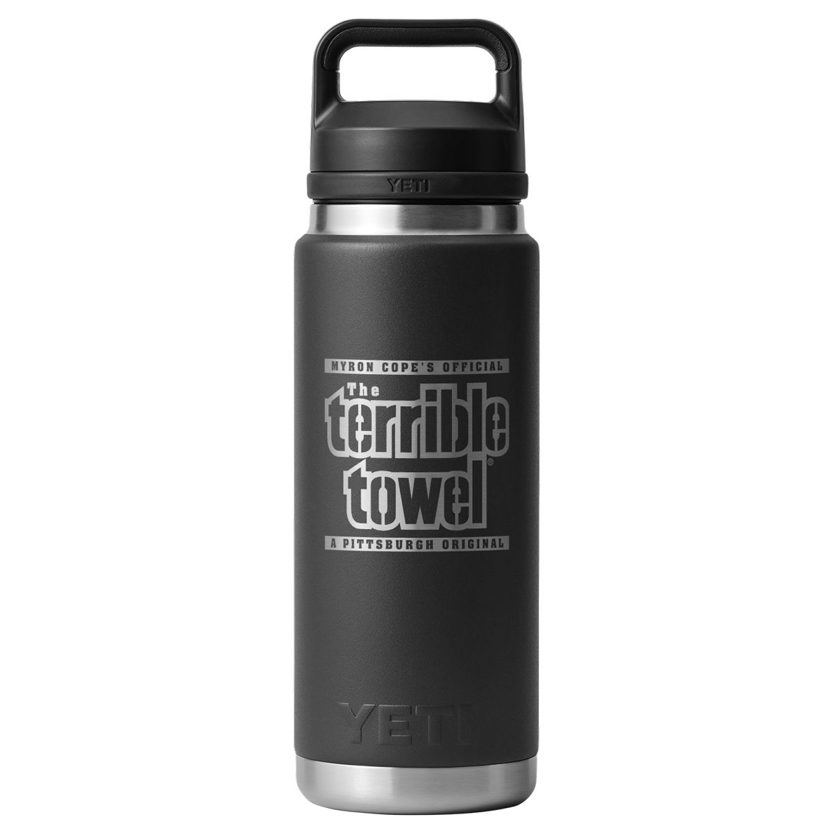 Pittsburgh Steelers 26oz. Terrible Towel® Yeti Rambler Bottle