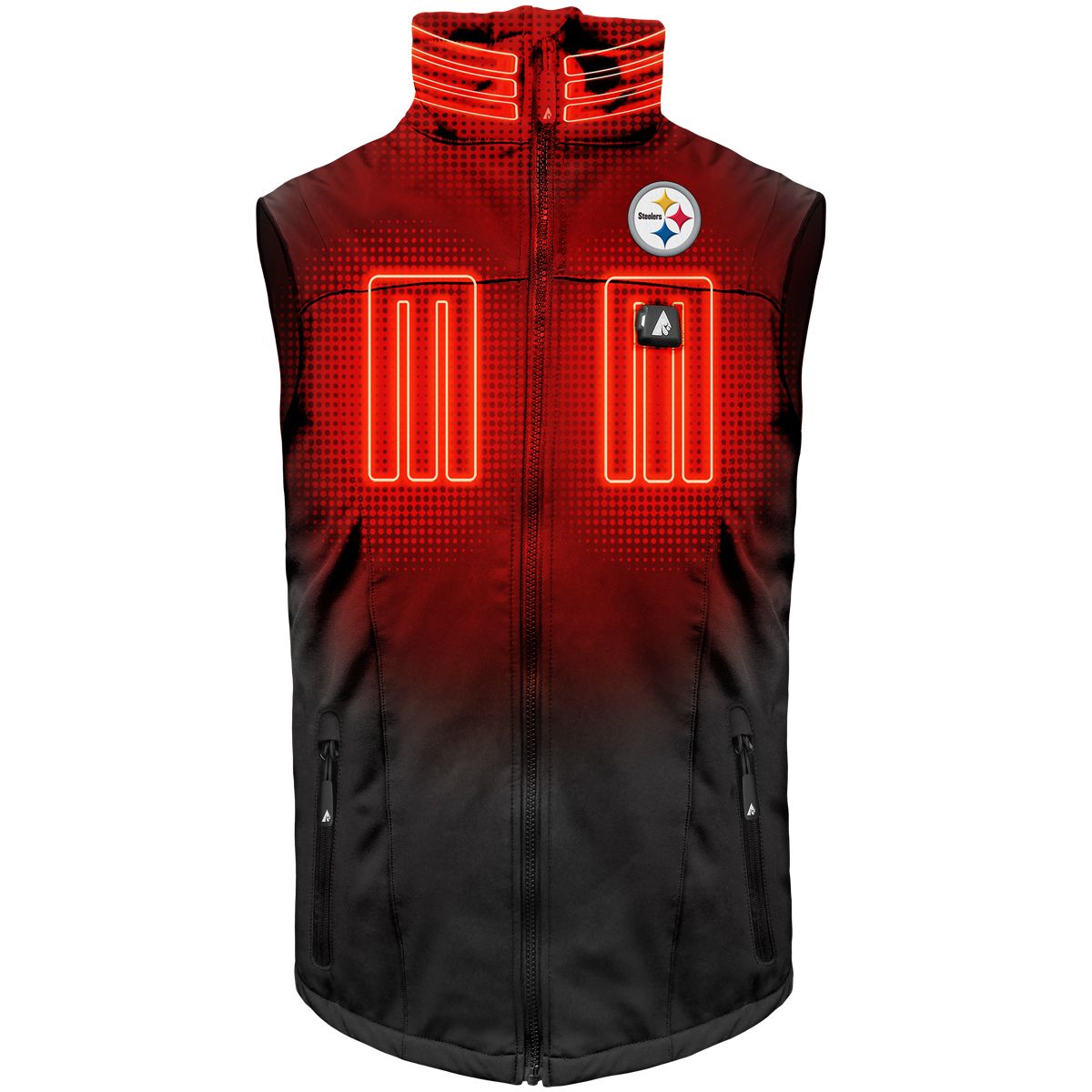 Pittsburgh Steelers Men's ActionHeat Softshell Heated Vest