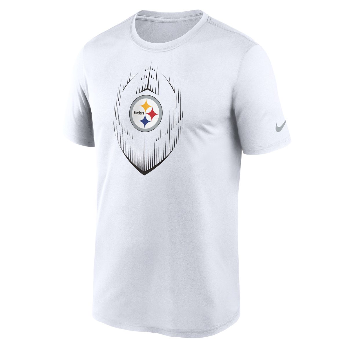 Pittsburgh Steelers Men's Nike Legend Icon Short Sleeve White T-Shirt