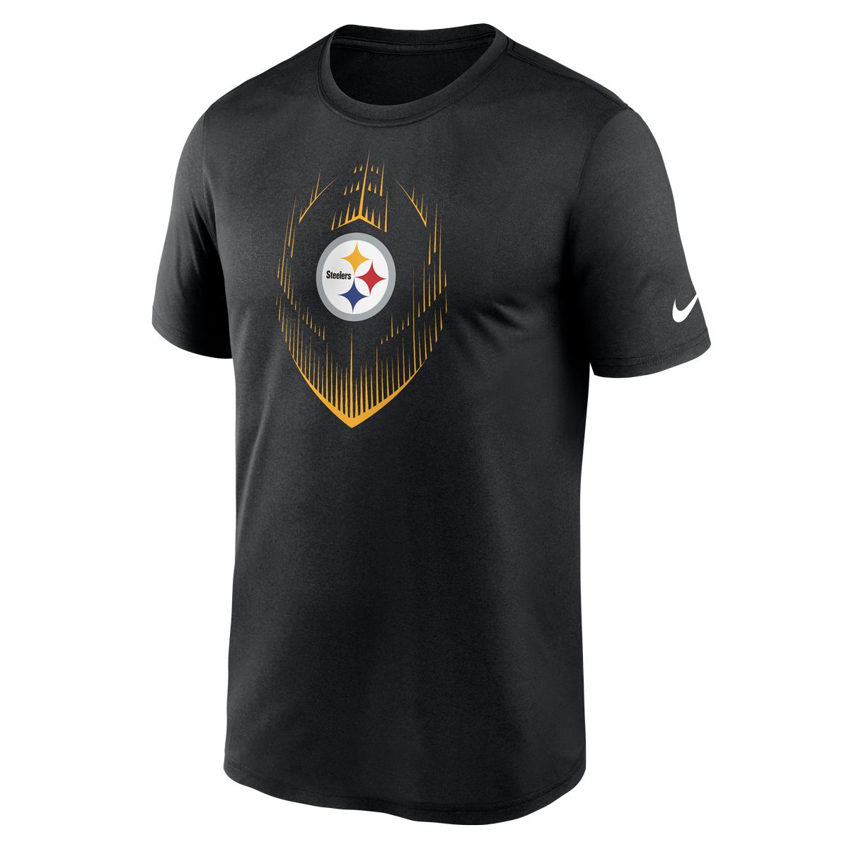 Pittsburgh Steelers Men's Nike Legend Icon Short Sleeve Black T-Shirt