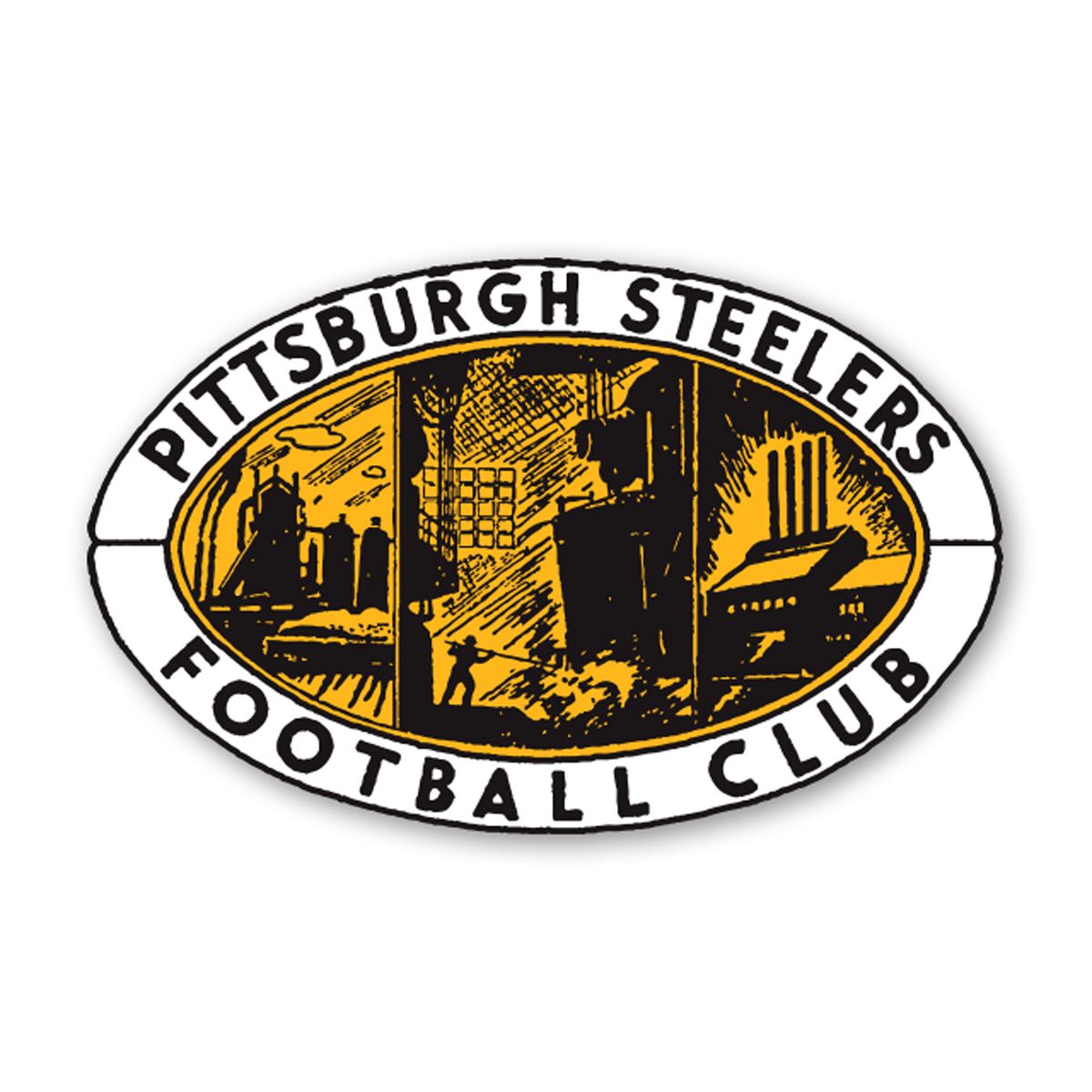 Pittsburgh Steelers Historic Logo Lapel Pin