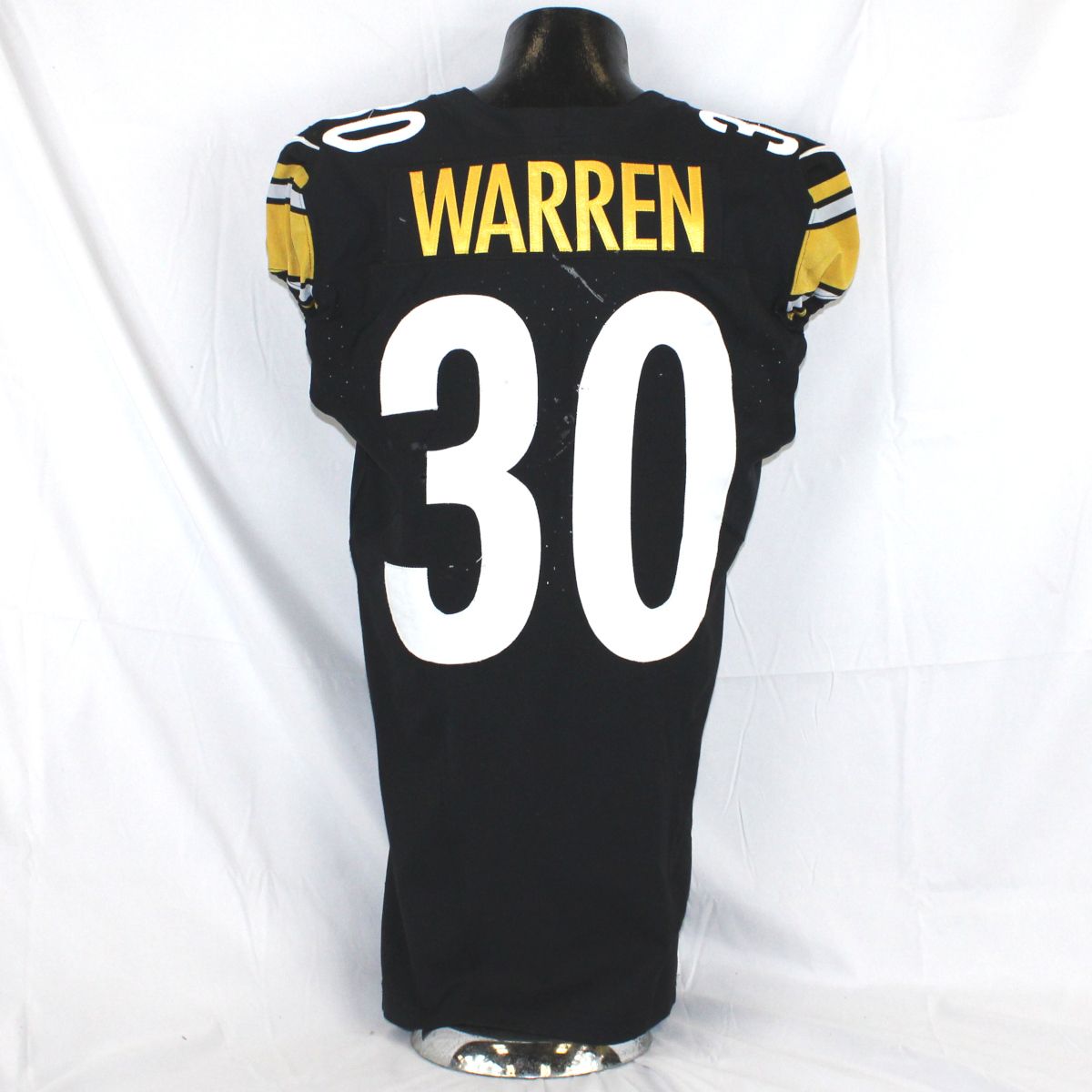 Pittsburgh Steelers #30 Jaylen Warren Home Game Used Jersey* vs Indianapolis 7 Pittsburgh Steelers #30 Jaylen Warren Home Game Used Jersey* vs Indianapolis