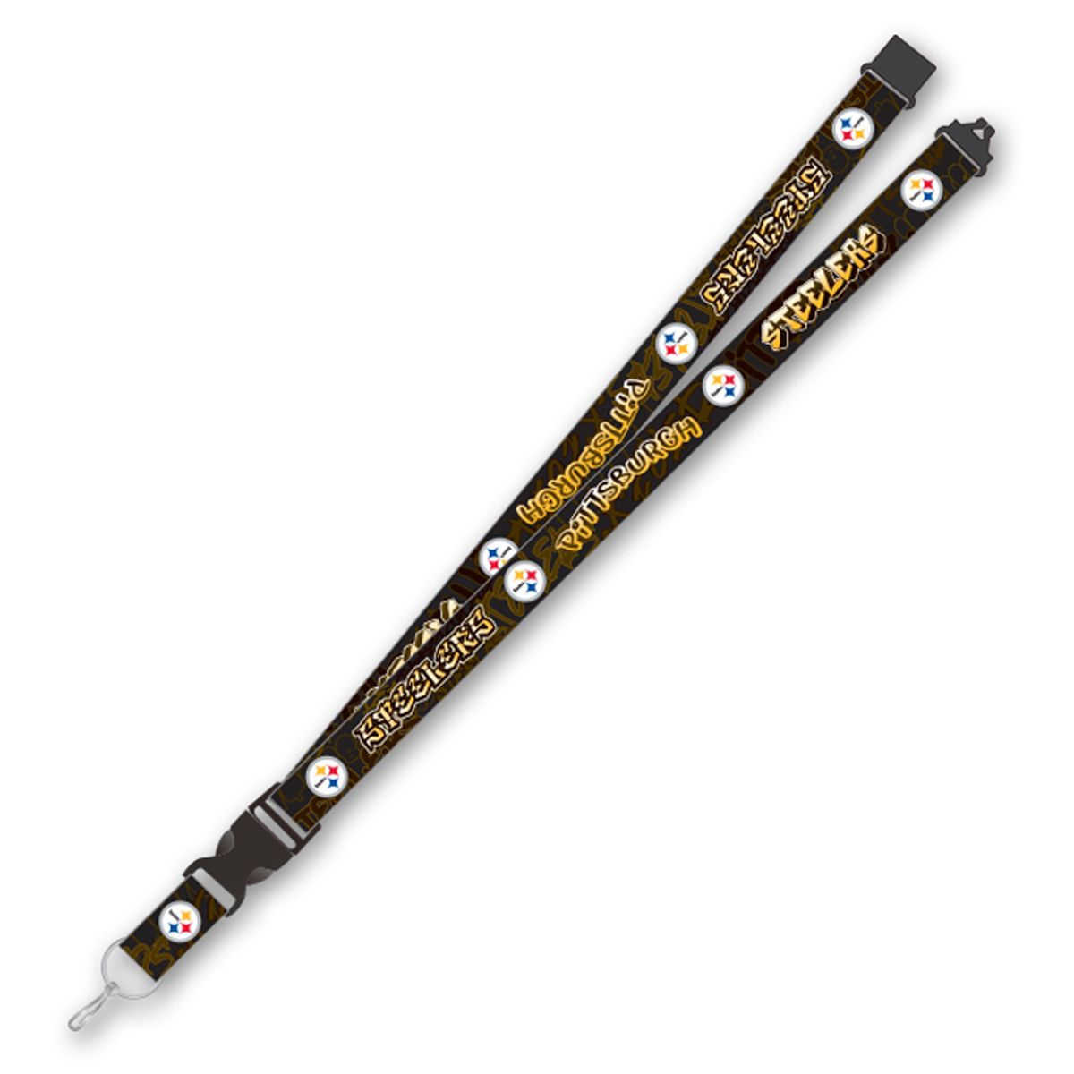 Pittsburgh Steelers Graffiti Lanyard 2 Pittsburgh Steelers Graffiti Lanyard