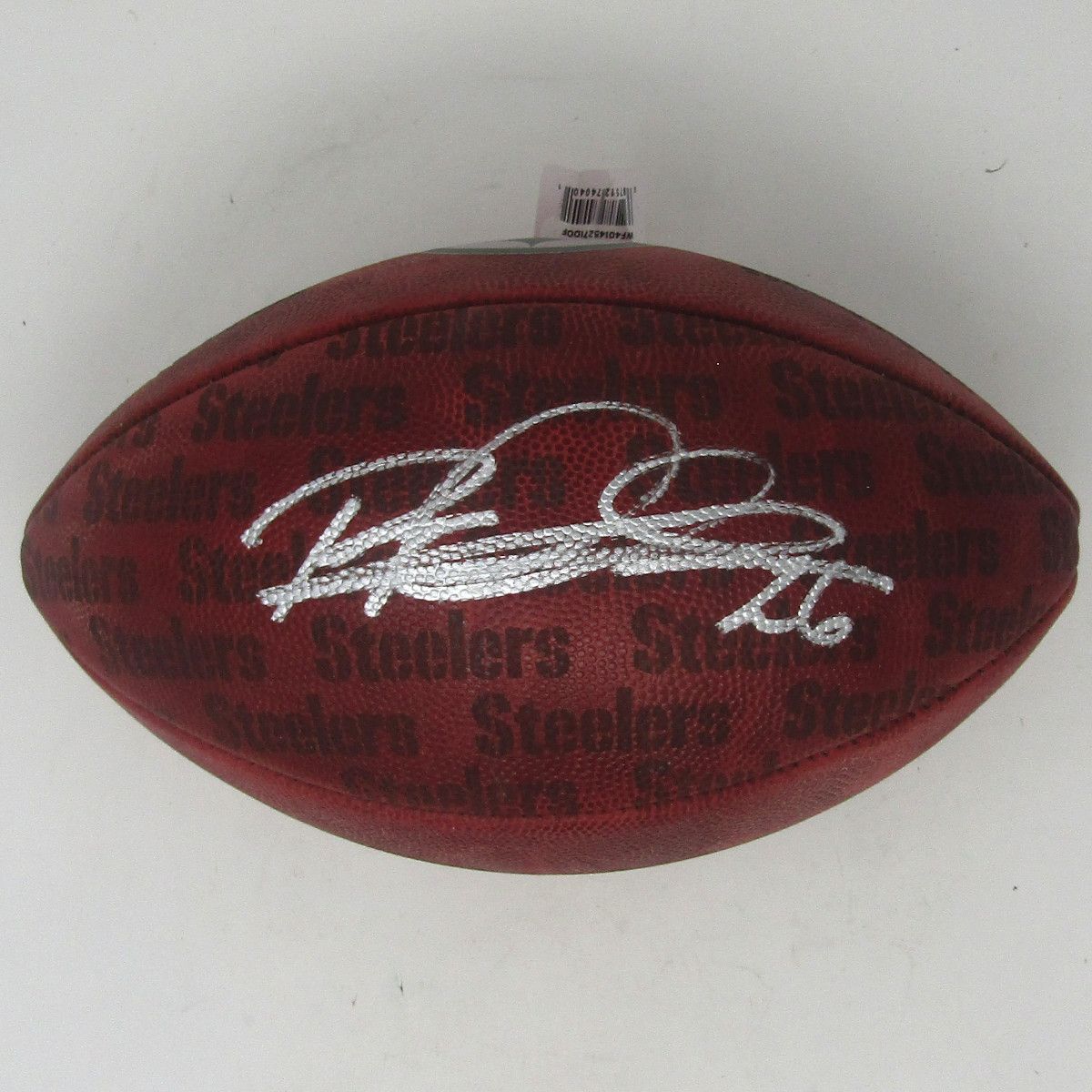 Pittsburgh Steelers #26 Rod Woodson Autographed Authentic “The Duke” NFL Training Camp Showcase Football 1 Pittsburgh Steelers #26 Rod Woodson Autographed Authentic “The Duke” NFL Training Camp Showcase Football
