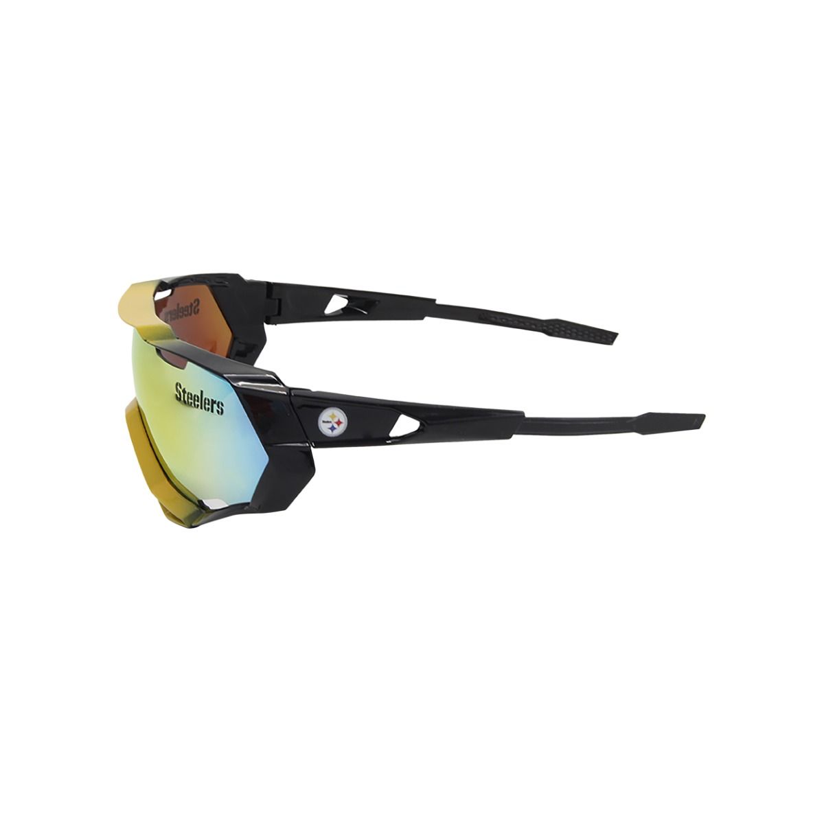 Pittsburgh Steelers Game Time Wordmark Gradient Sunglasses