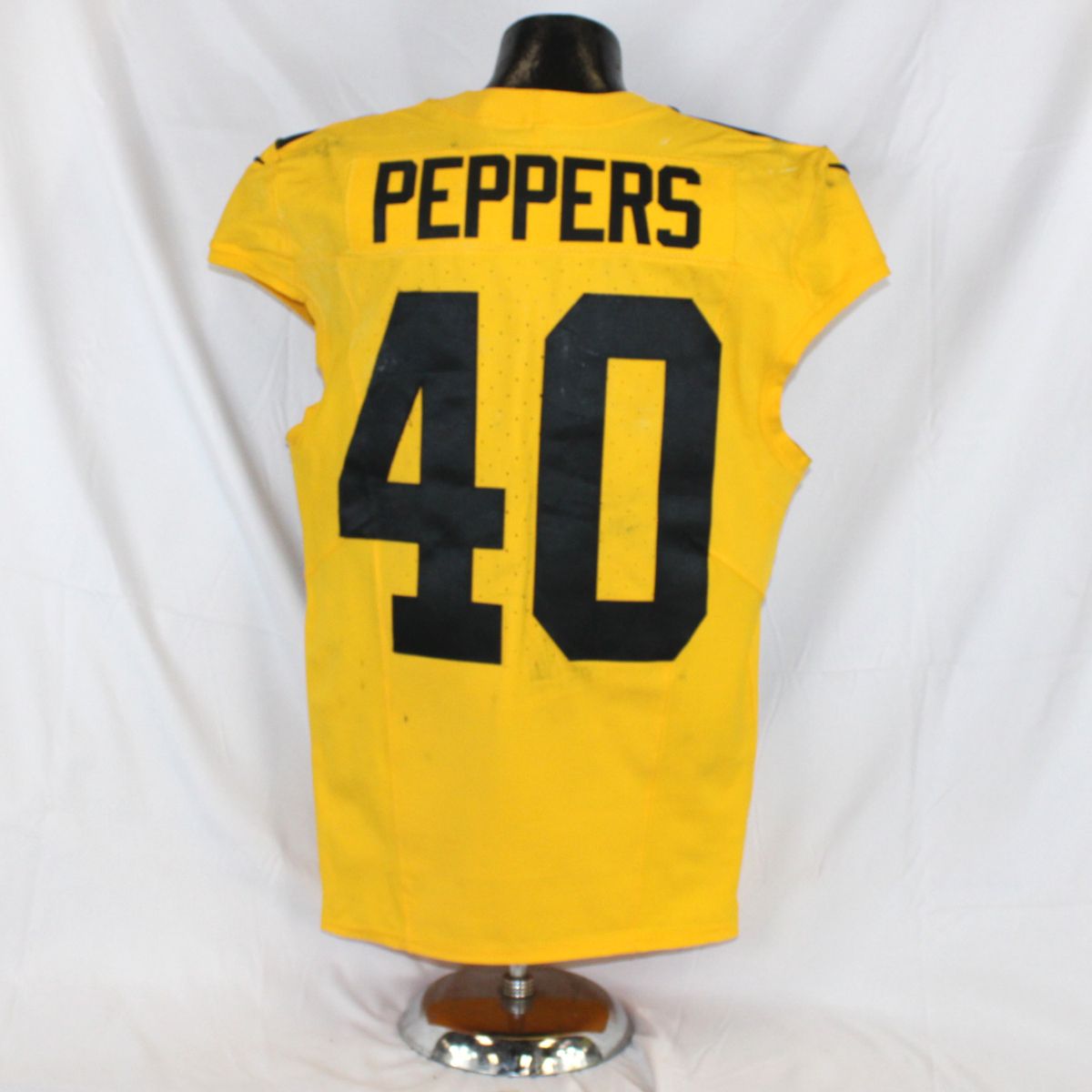 Pittsburgh Steelers #40 Jabrill Peppers 1933 Legacy Game Used Jersey 4 Pittsburgh Steelers #40 Jabrill Peppers 1933 Legacy Game Used Jersey
