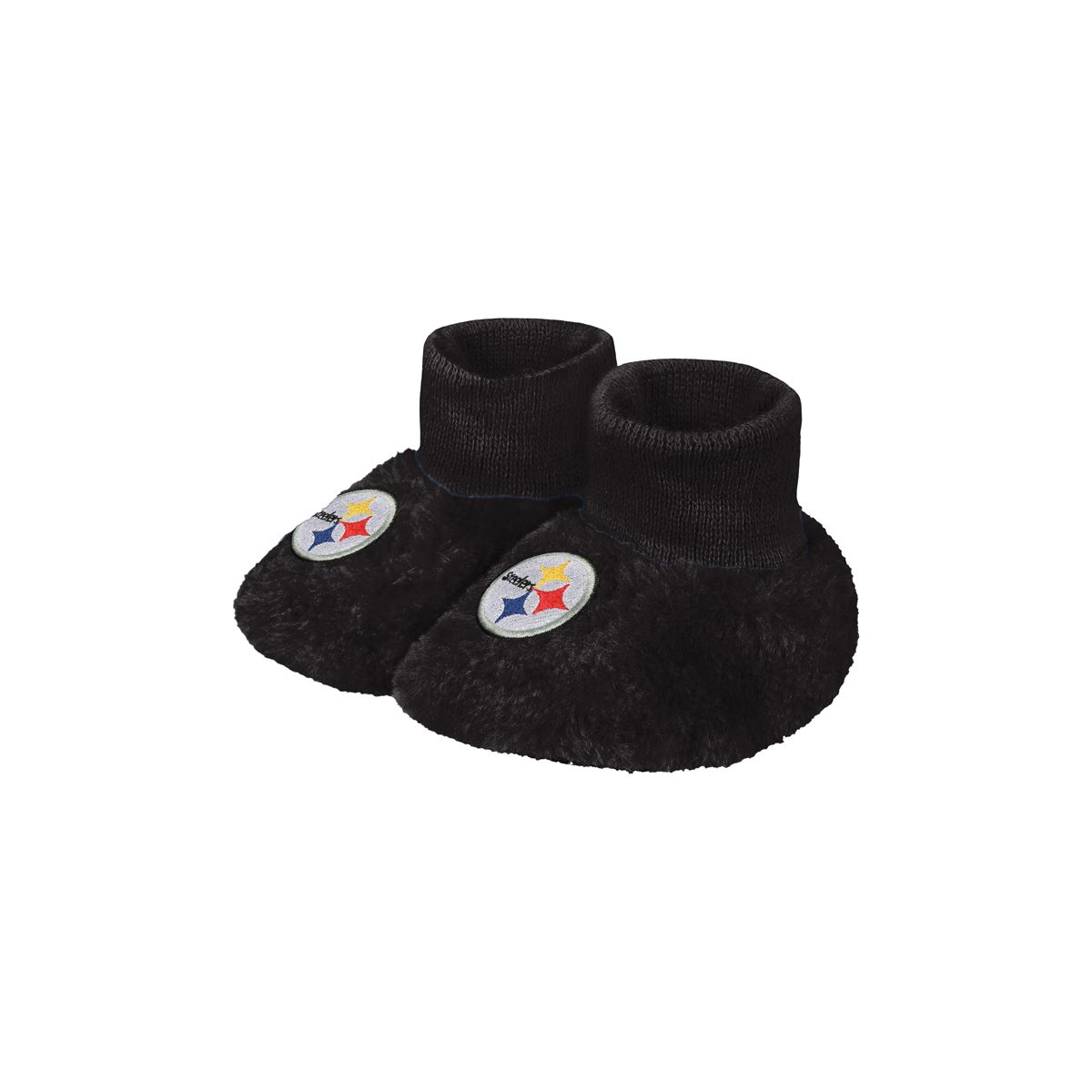 Pittsburgh Steelers Youth Sherpa Bootie Slipper 3 Pittsburgh Steelers Youth Sherpa Bootie Slipper