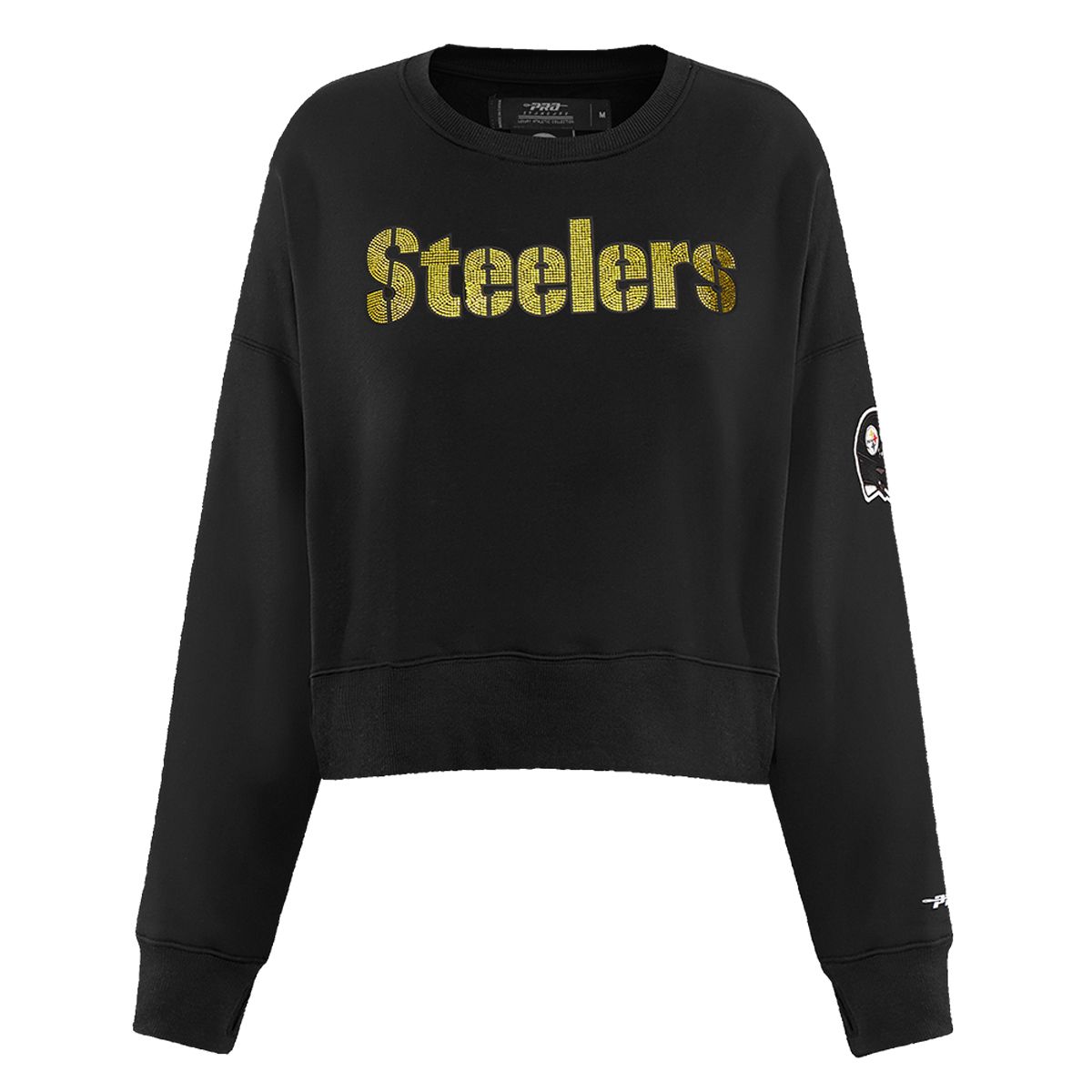 Pittsburgh Steelers Women's Pro Standard Jewels Crewneck Sweatshirt