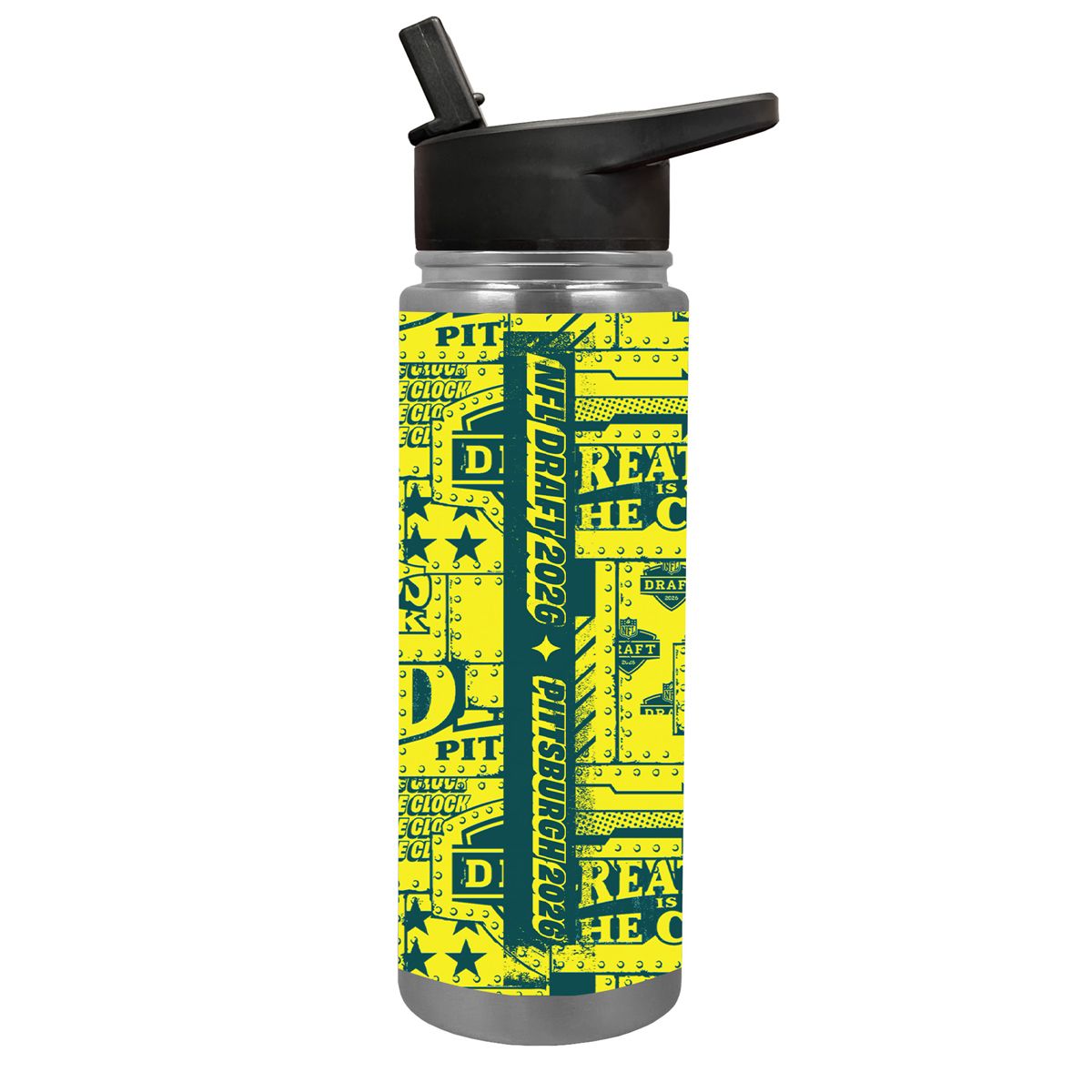 Pittsburgh Steelers Draft Pittsburgh Jr. Thirst Bottle