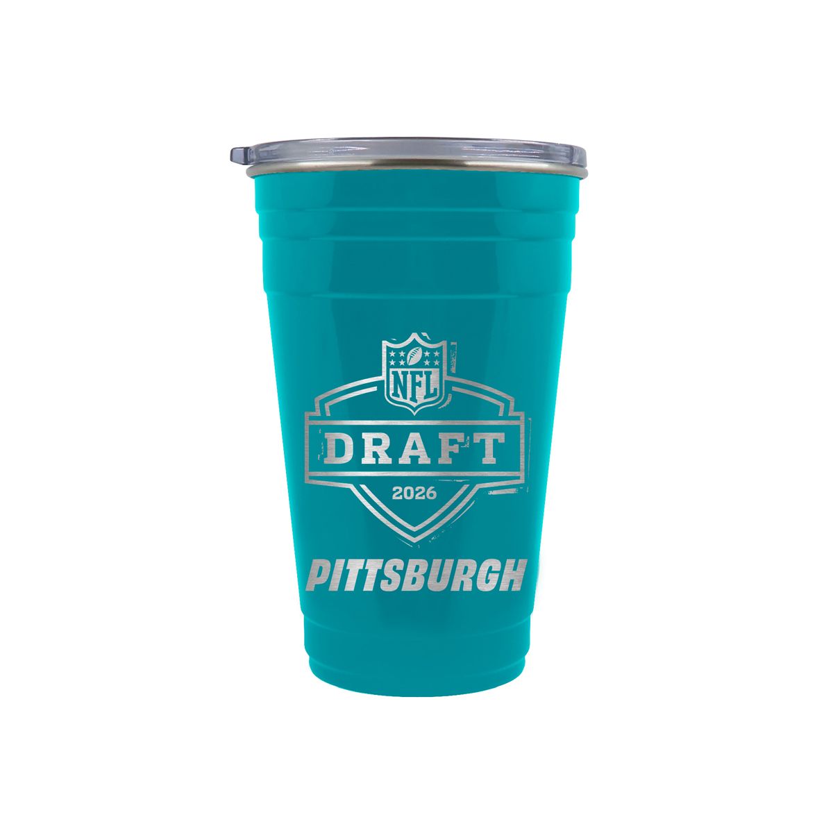 Pittsburgh Steelers Tailgater Draft Pittsburgh Teal Tumbler 4 Pittsburgh Steelers Tailgater Draft Pittsburgh Teal Tumbler